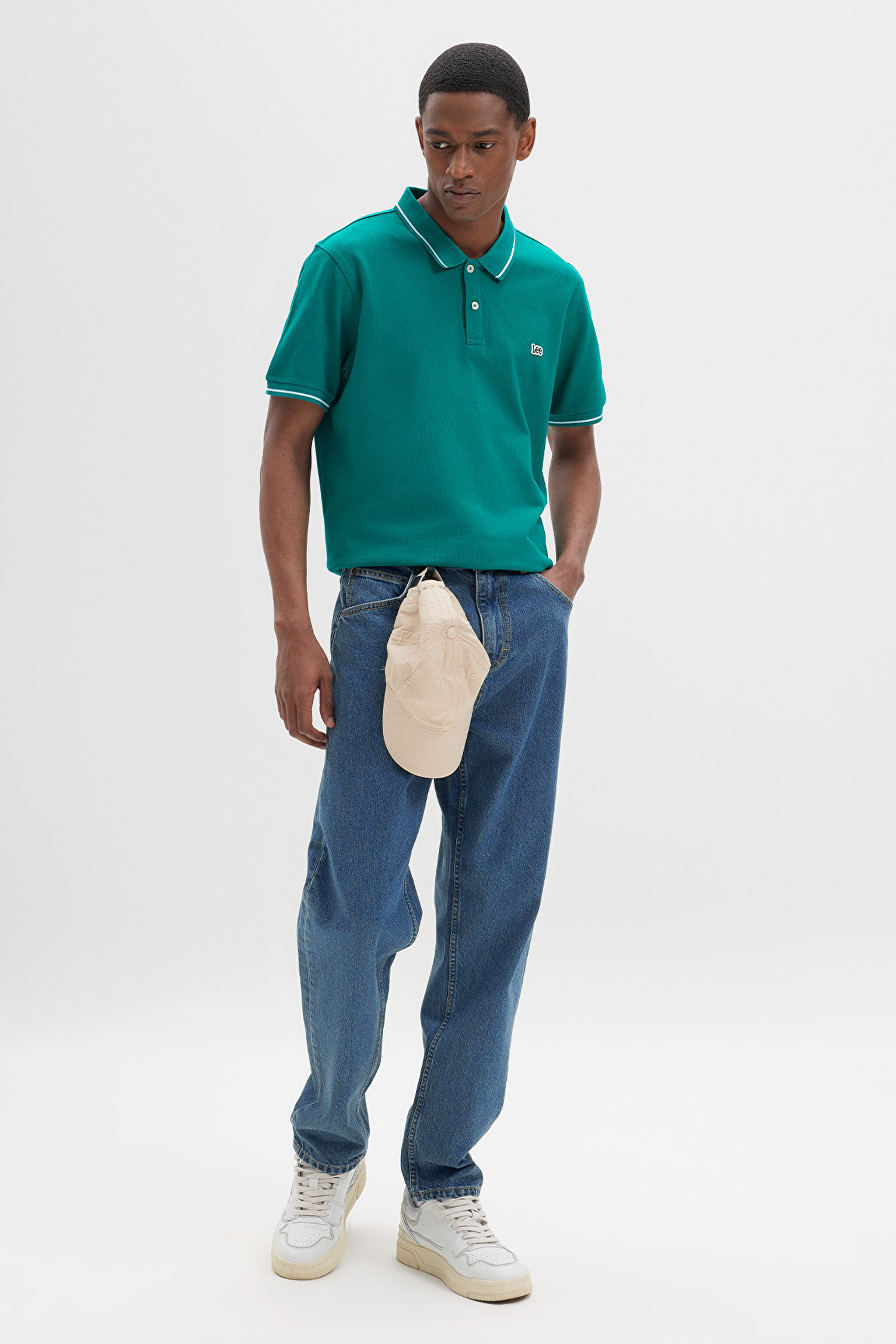 Oscar Straight Fit %100 Pamuk Yüksek Bel Mavi Jean Kot Pantolon