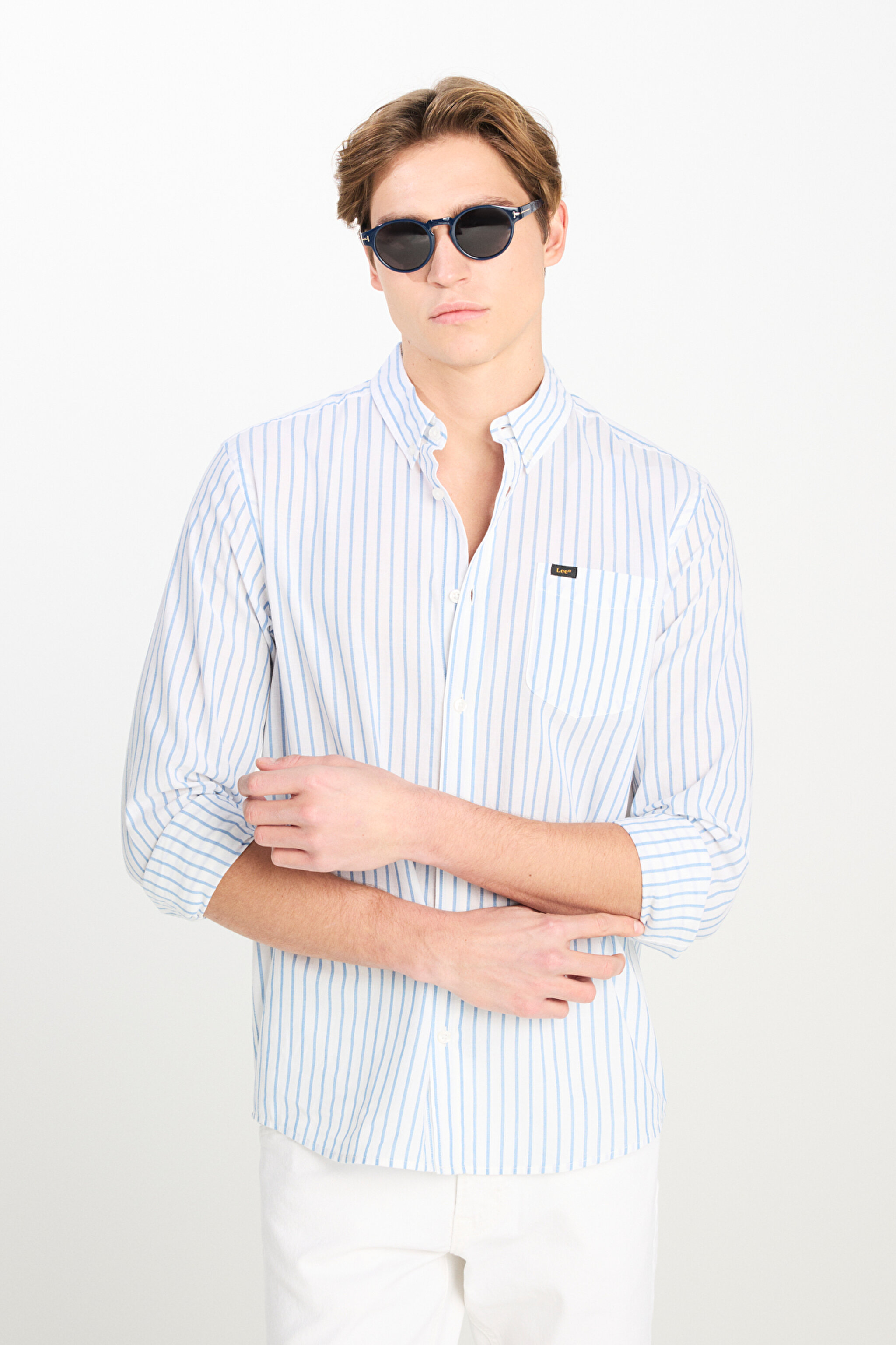 Regular Fit Normal Kesim %100 Pamuk Beyaz Gömlek