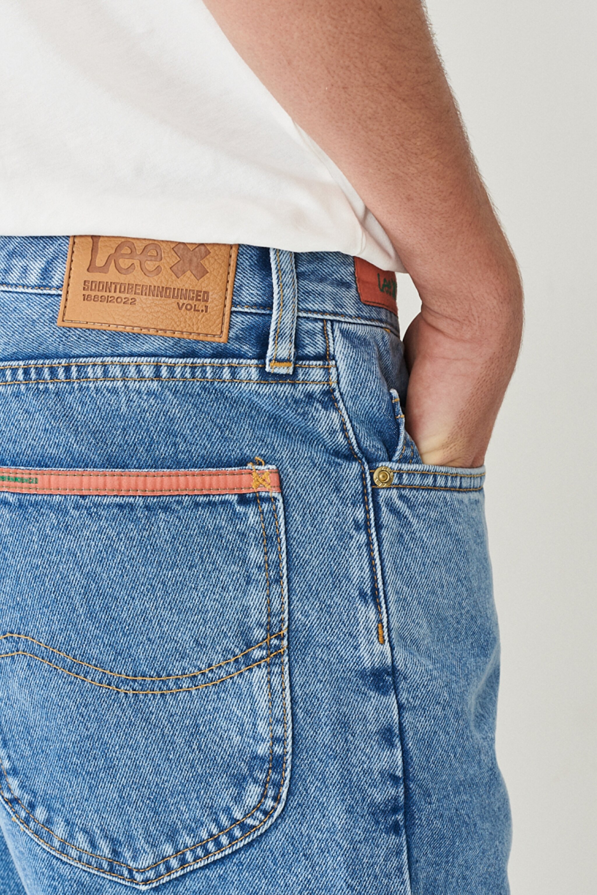 STBA Erkek Relaxed Loose Fit %100 Pamuk Yüksek Bel Açık Mavi Jean Kot Pantolon - Light Blue-L906012404 (görsel 6)