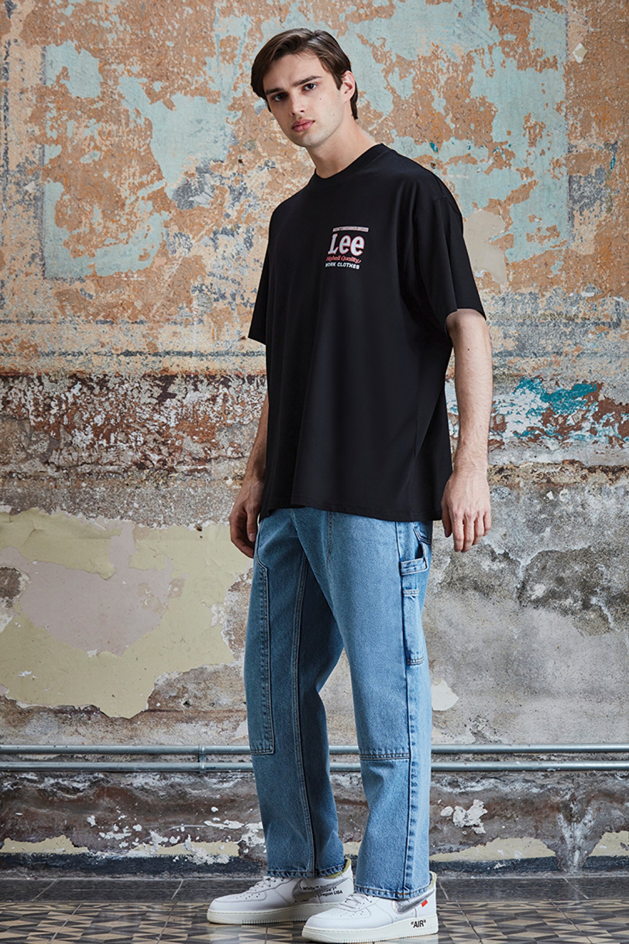 STBA Erkek Açık Mavi Straigth Fit Carpenter Jean Pantolon - Light Blue-L907011404 (görsel 2)