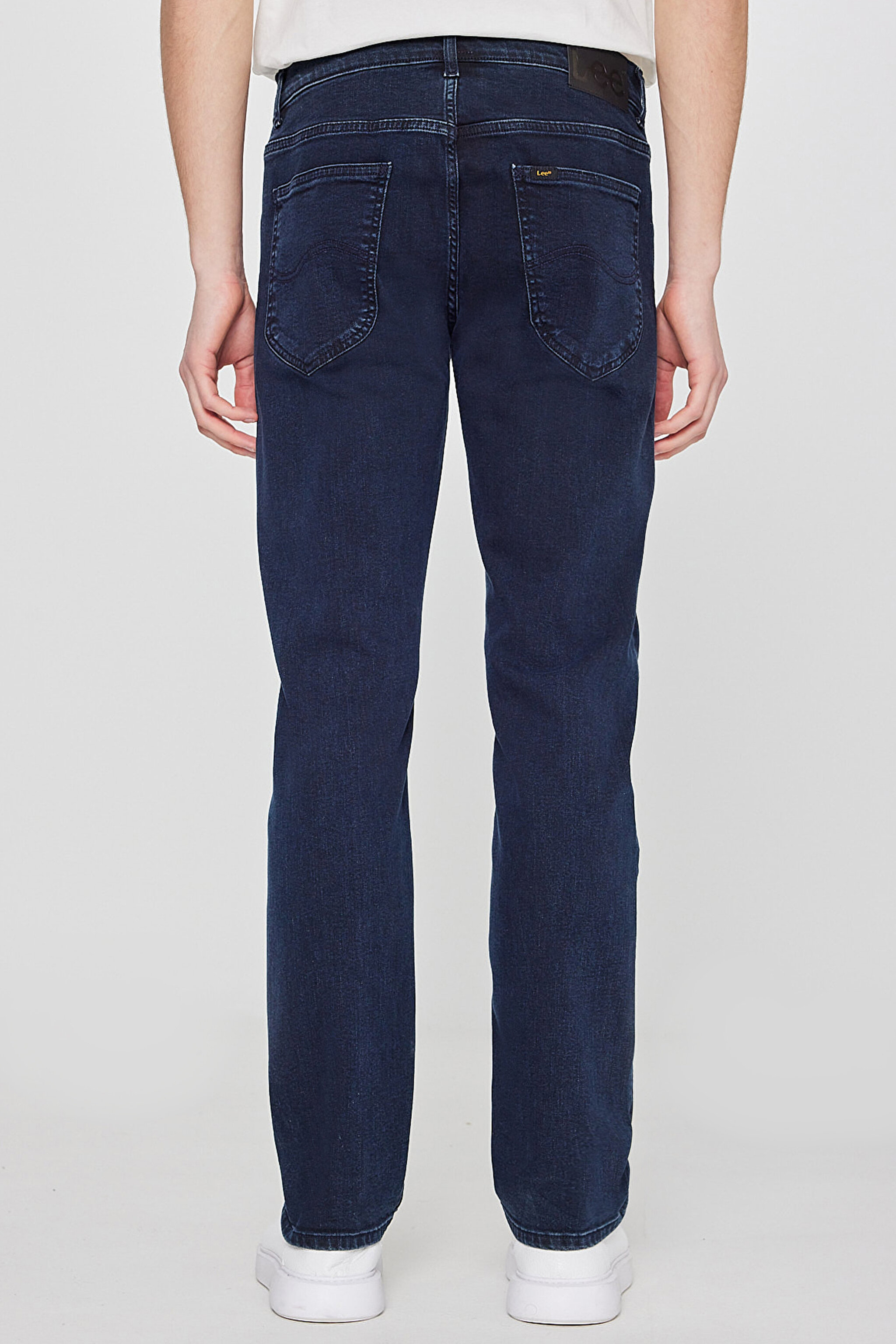 Daren Straight Fit Düz Kesim Normal Bel Pamuklu Esnek Jean Denim Pantolon - Night Shade-ML70700026CP (görsel 4)