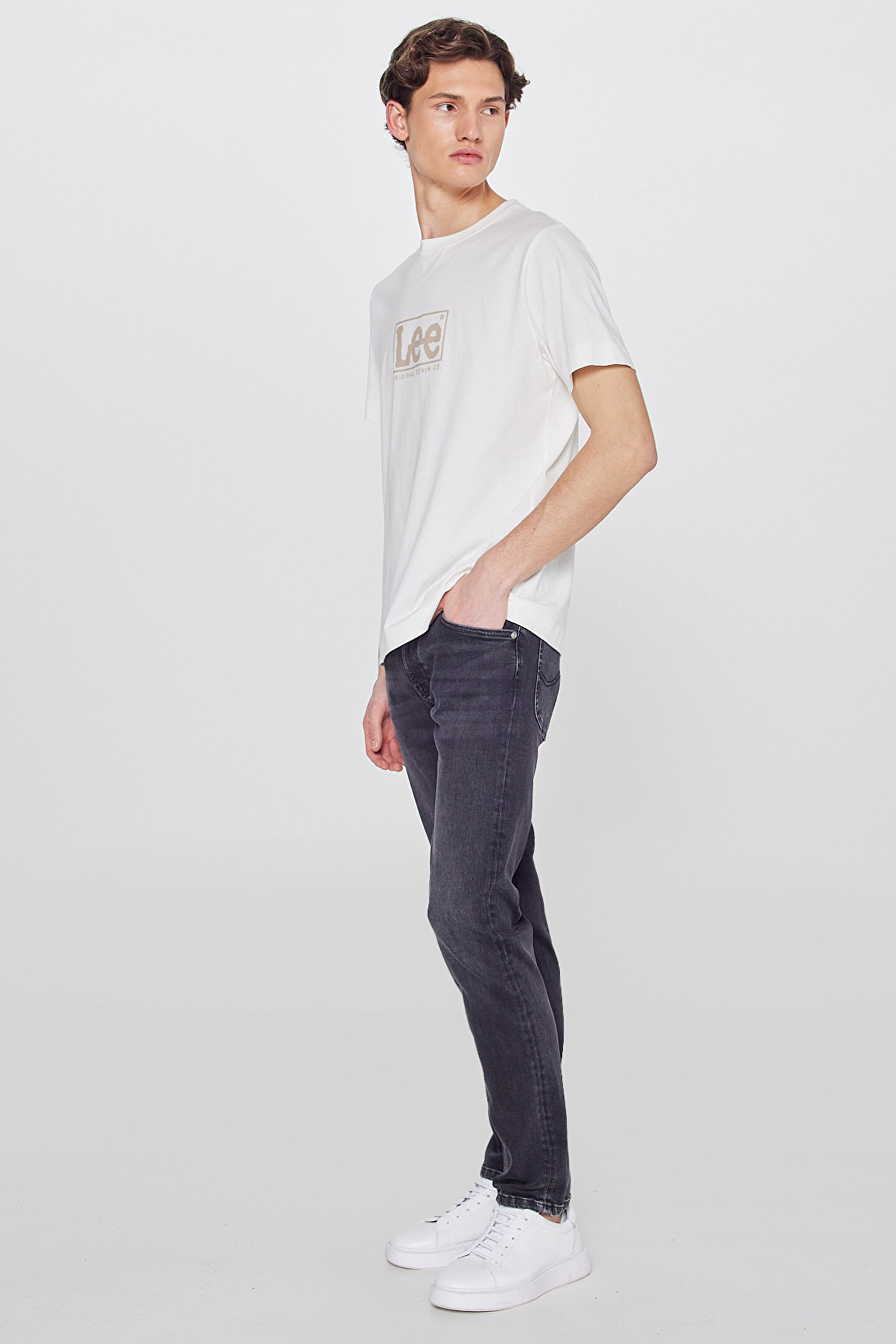 Pamuklu Staight Fit Normal Kesim Cepli Esnek Jean Kot Denim Pantolon - DkWornMagnet-ML707PYCB