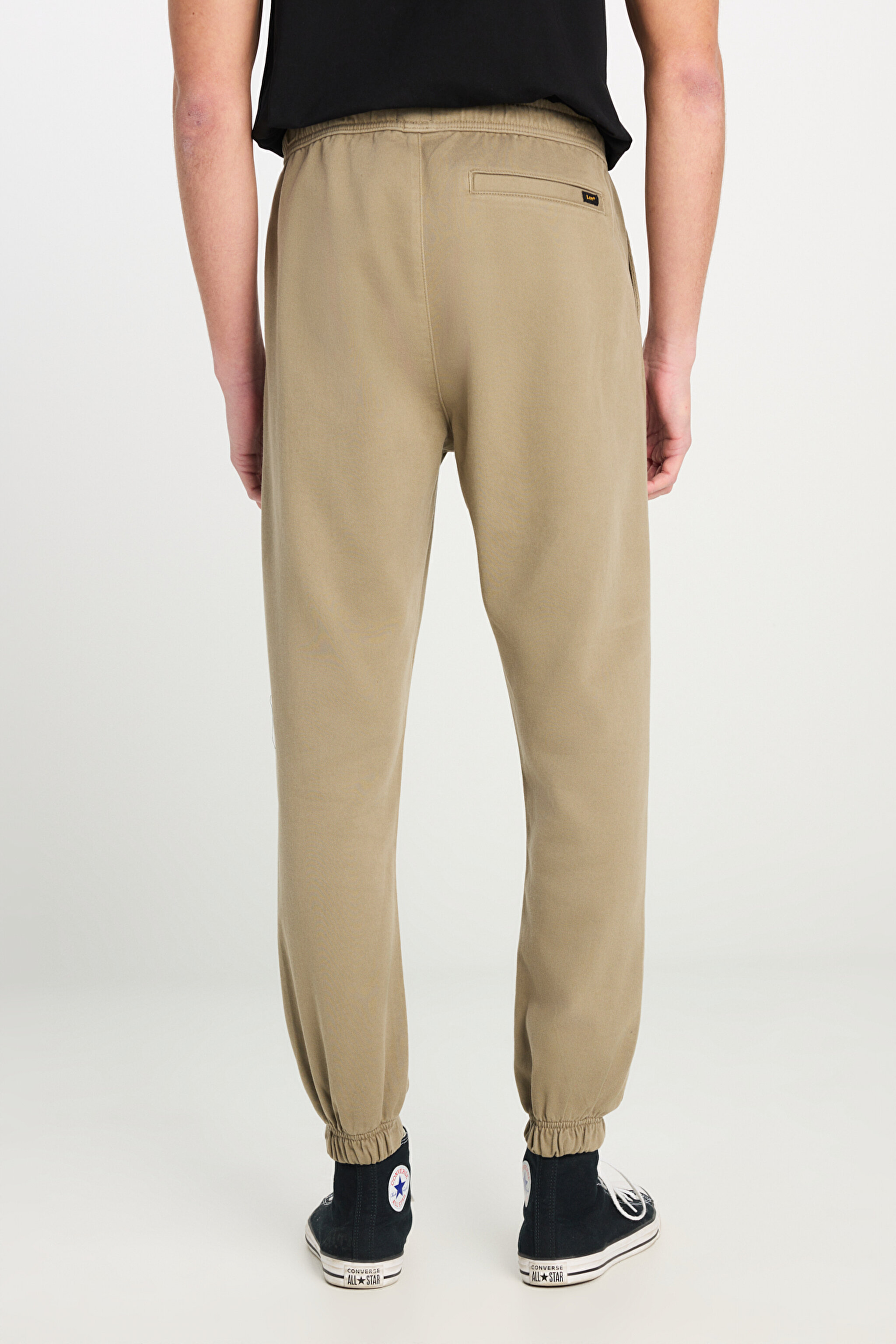 Regular Fit Normal Kesim Ribanalı Paça Açık Yeşil Jogger Pantolon - Light Green-MLM04009299 (görsel 5)