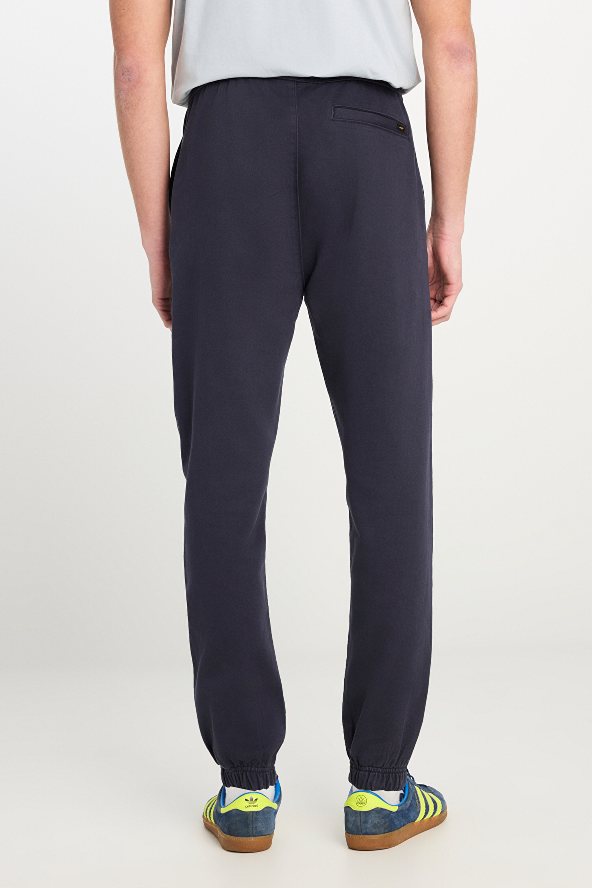 Regular Fit Normal Kesim Ribanalı Paça Lacivert Jogger Pantolon - Navy-MLM04009410 (görsel 4)
