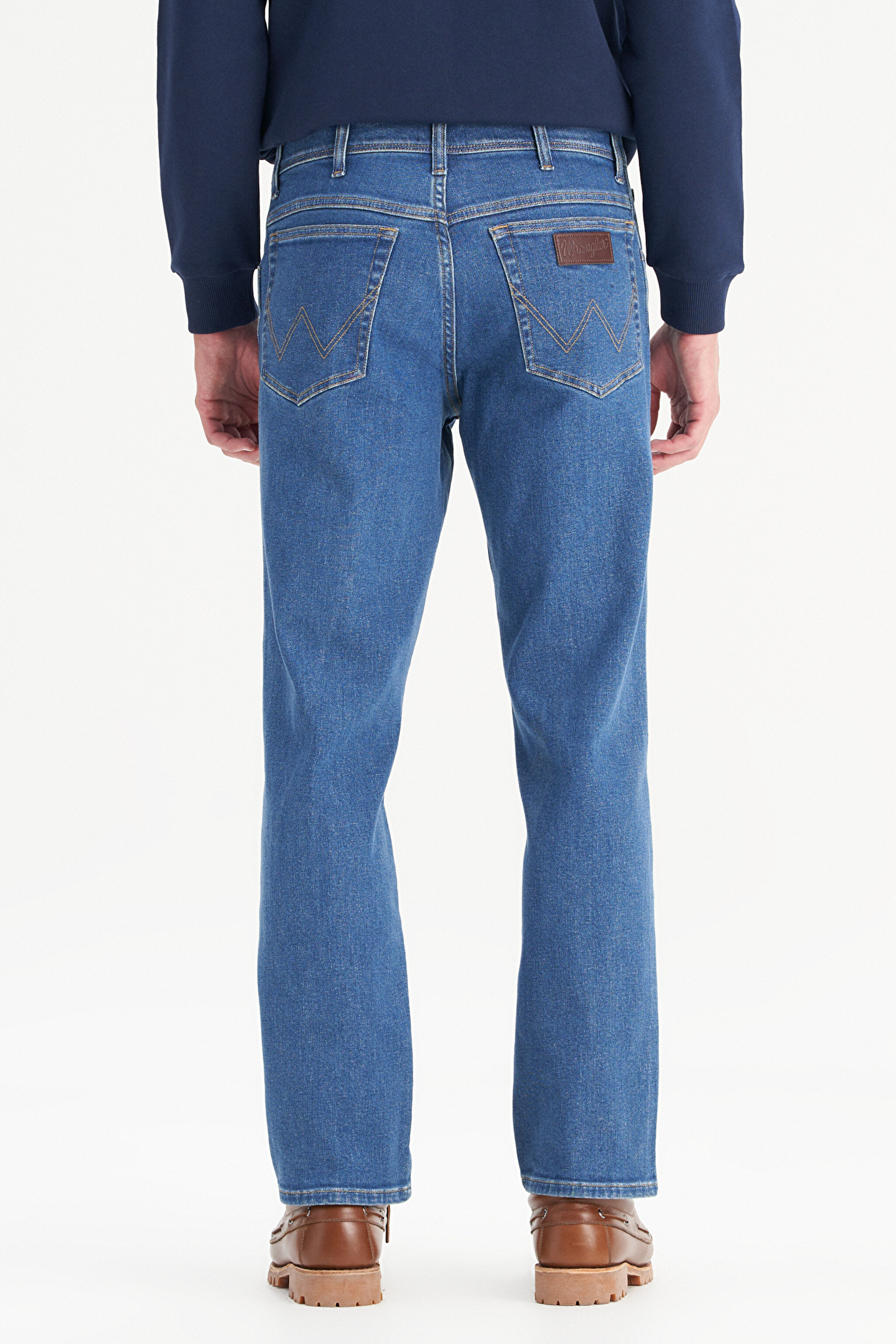 Texas Pamuklu Straight Fit Cepli Esnek Jean Kot Denim Pantolon - Best Rocks-MW121HR36B (görsel 5)
