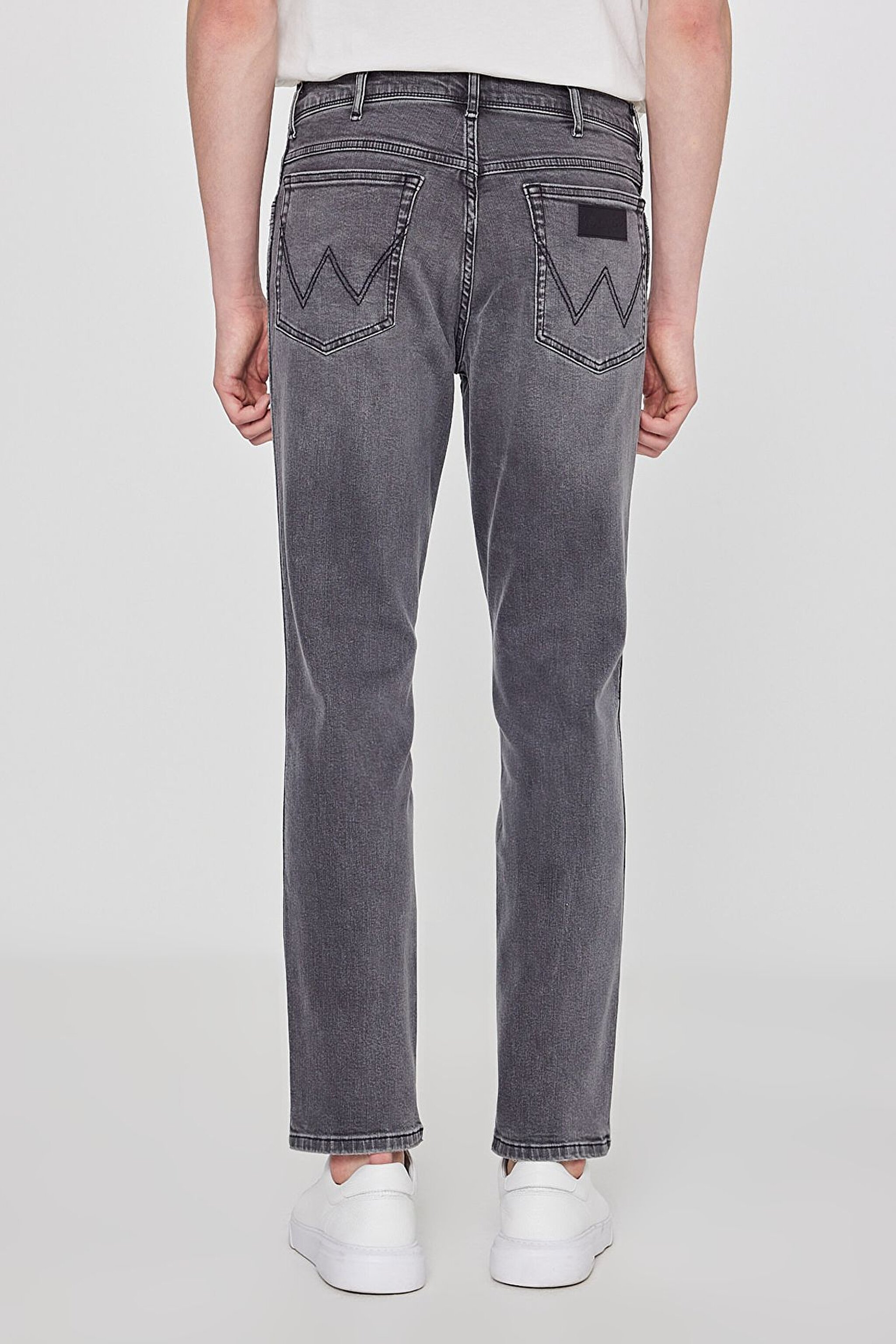 Texas Pamuklu Slim Fit Dar Kesim Cepli Esnek Jean Kot Denim Pantolon - Mid Anthracite-MW12S099051 (görsel 4)