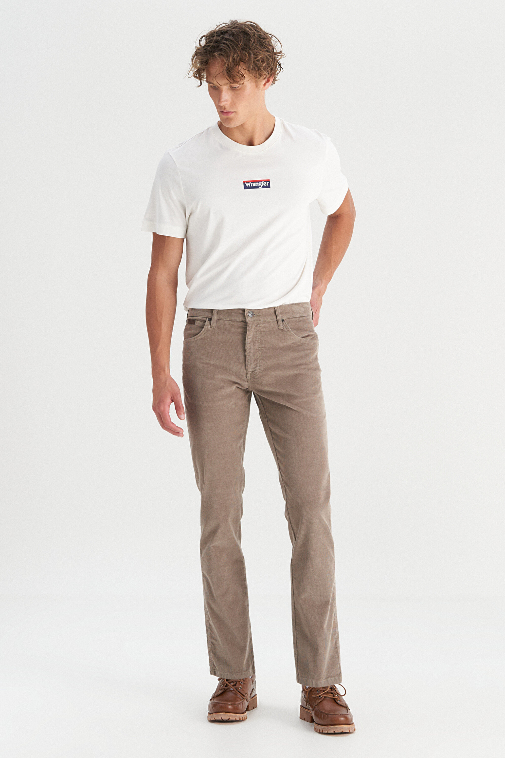 Pamuklu Texas Slim Fit Dar Kesim Cepli Esnek Kadife Pantolon