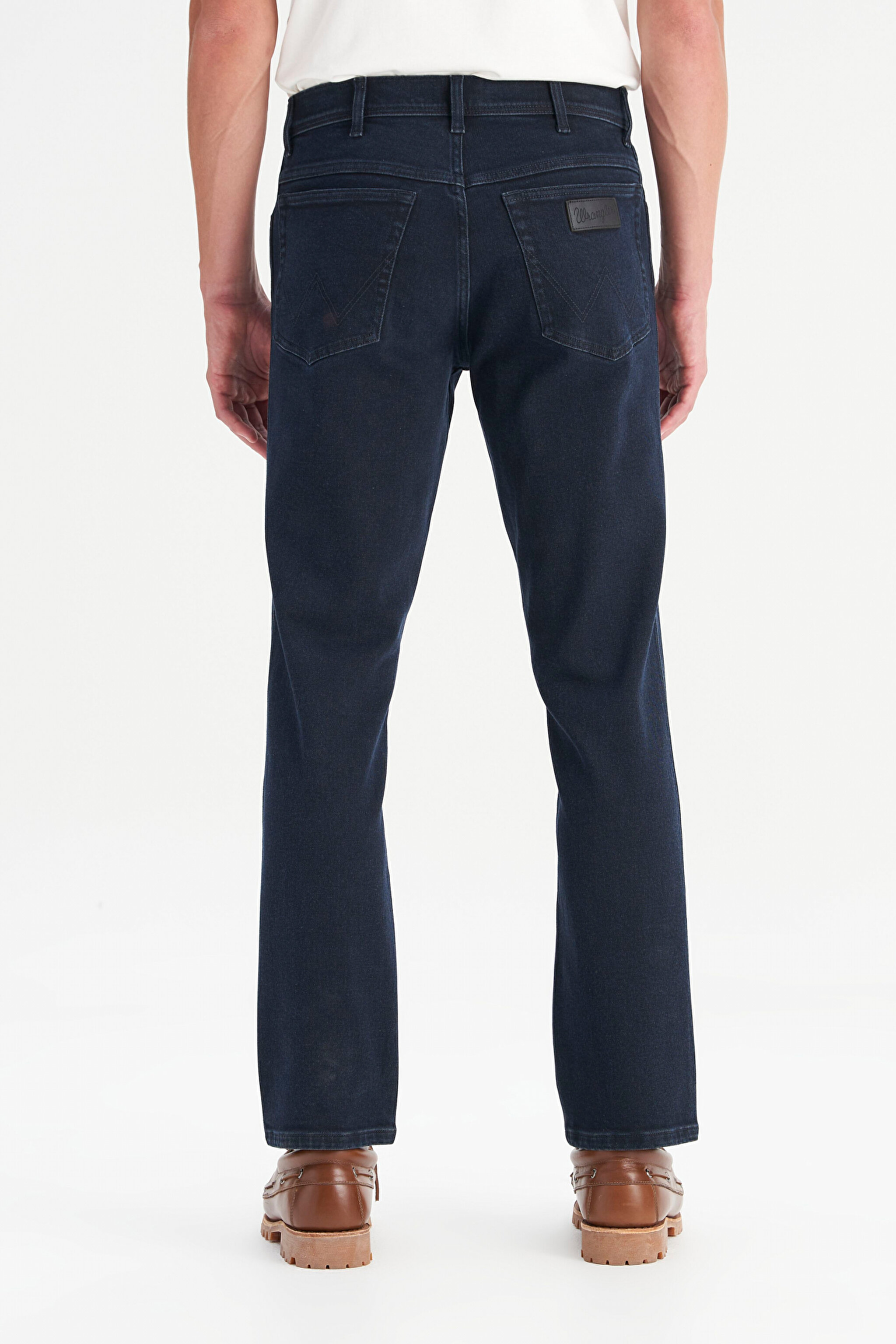 Texas Pamuklu Slim Fit Dar Kesim Cepli Jean Kot Denim Pantolon - Galaxy-MW12SMI375 (görsel 5)