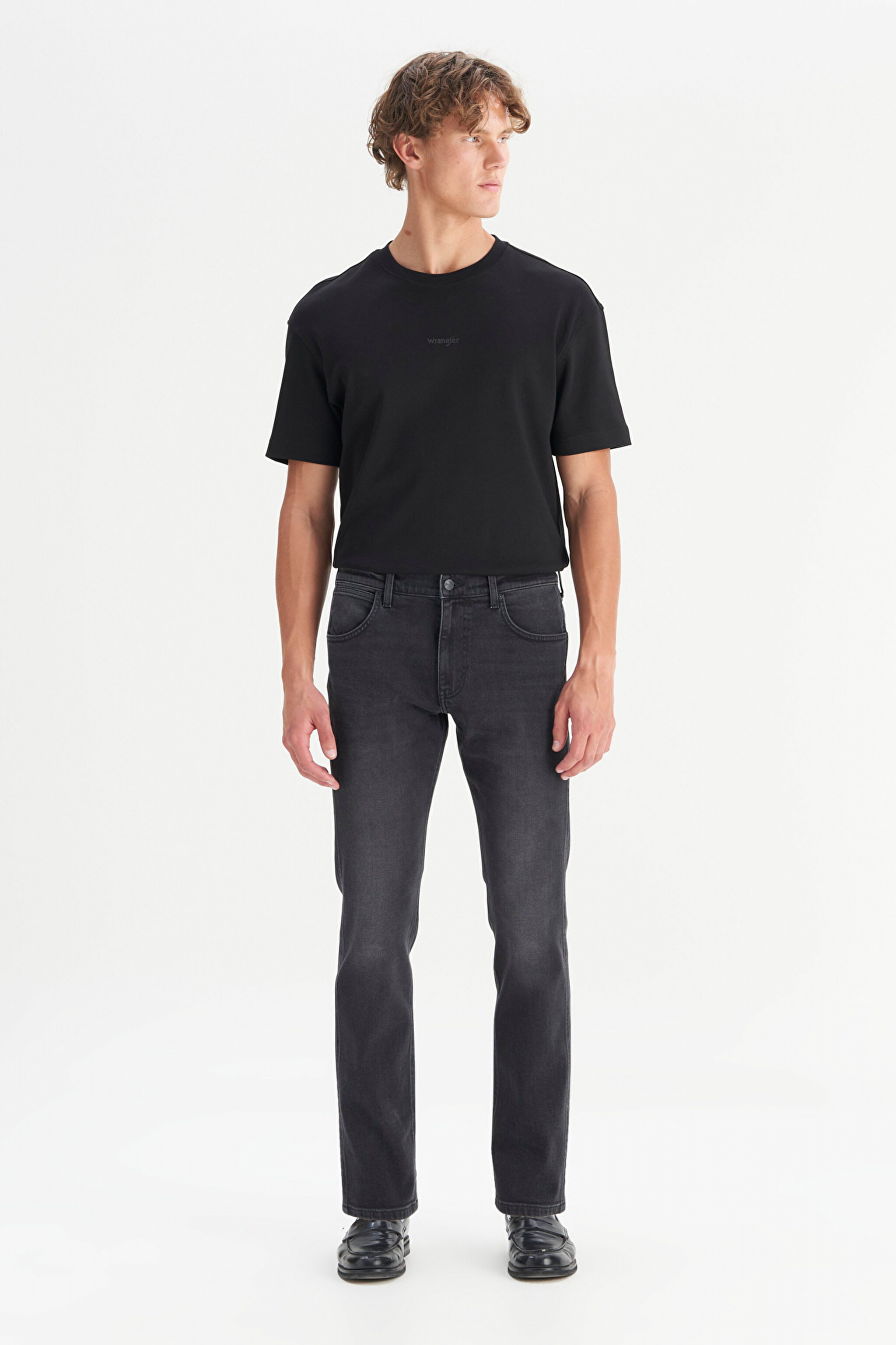 Pamuklu Straight Fit Greensboro Denim Jean Kot Pantolon - Stone-MW15Q01358 (görsel 3)