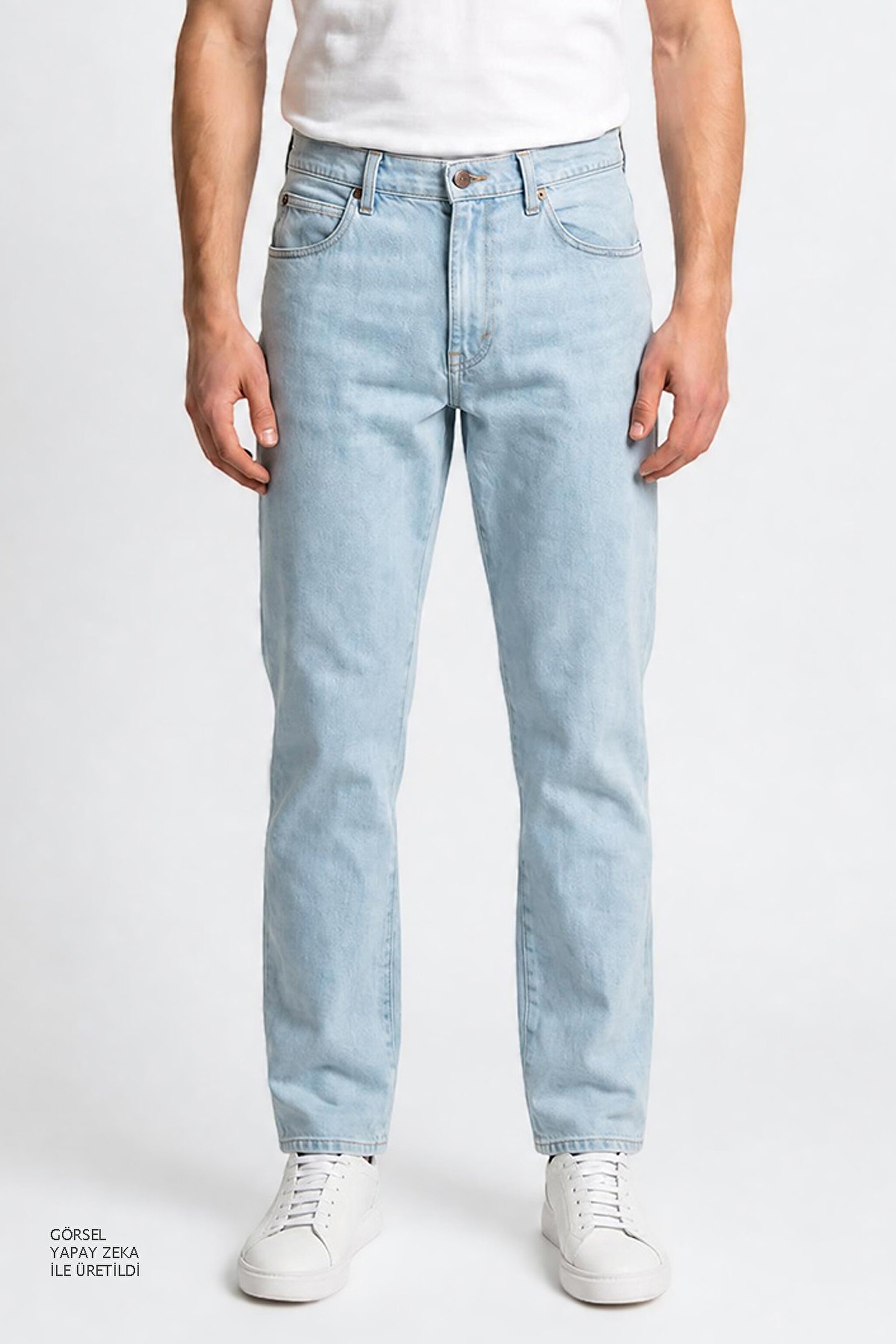 Greensboro Regular Straight Normal Bel Esnek Jean Pantolon - Whitewater-MW15QJX31R (görsel 4)