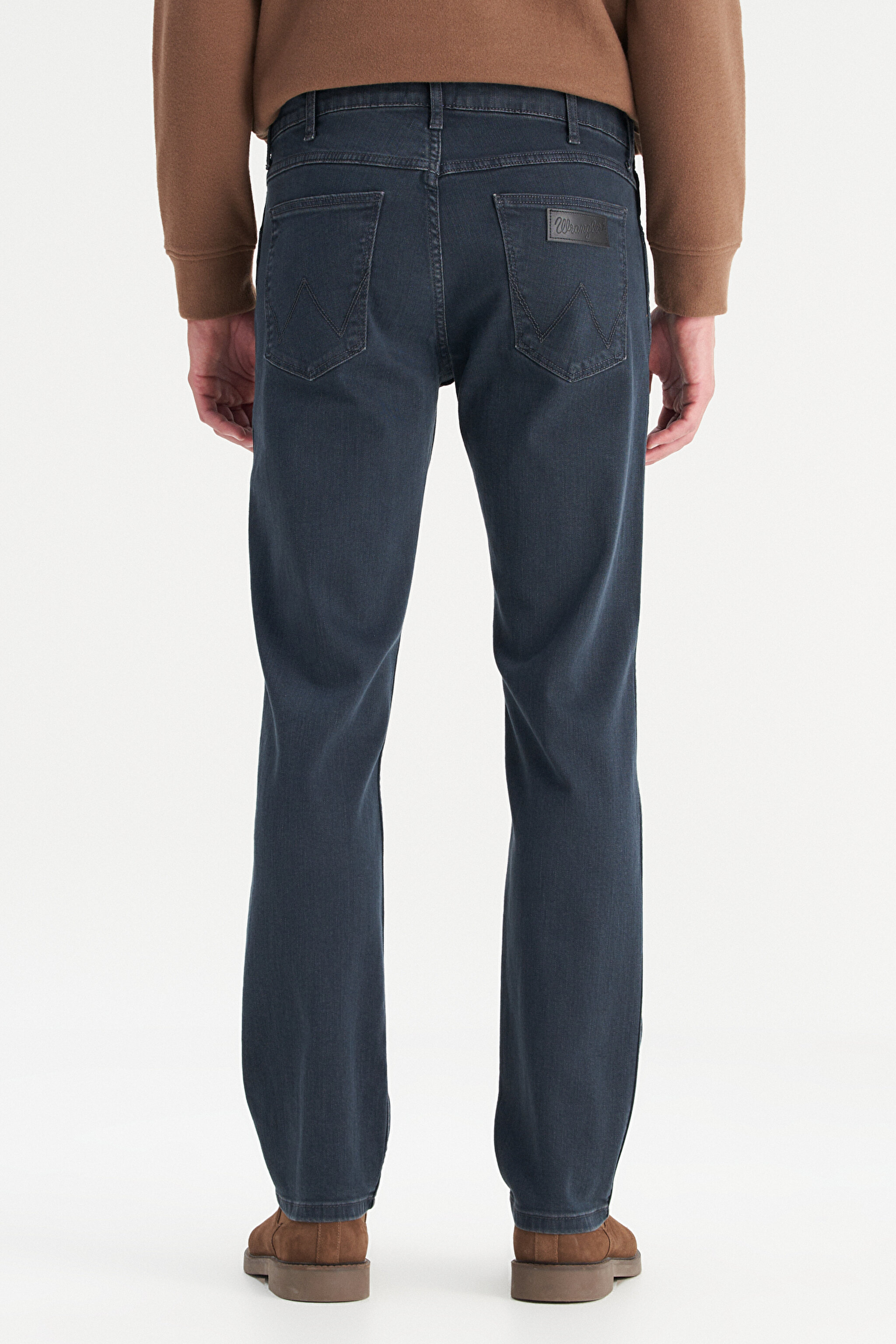 Greensboro Straight Fit Düz Kesim Düşük Bel Pamuklu Esnek Mavi Jean Denim Pantolon - IronBlue-MW15QLT35X (görsel 5)