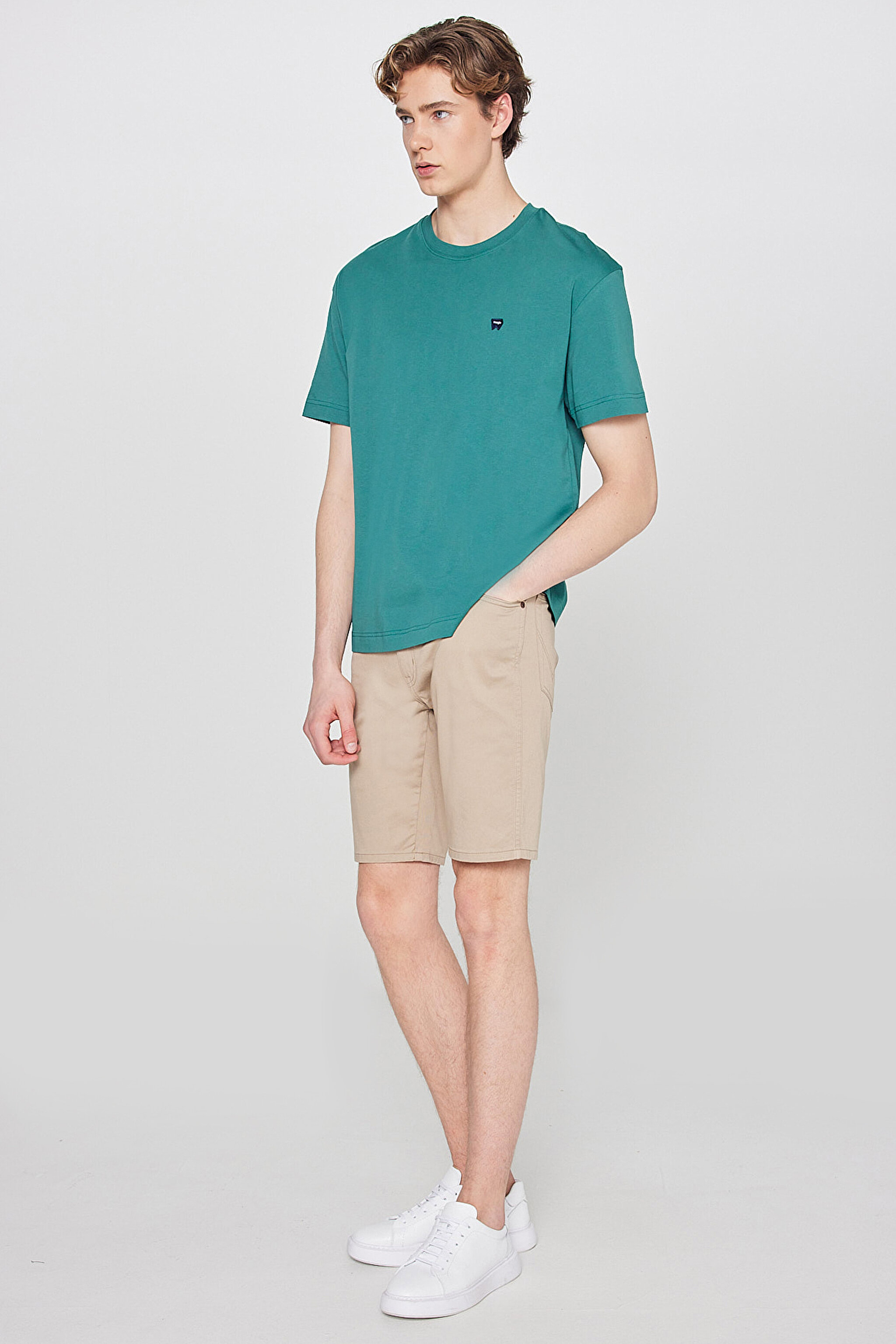 Regular Fit Normal Kesim Şort - Camel-MW211205175 (görsel 2)