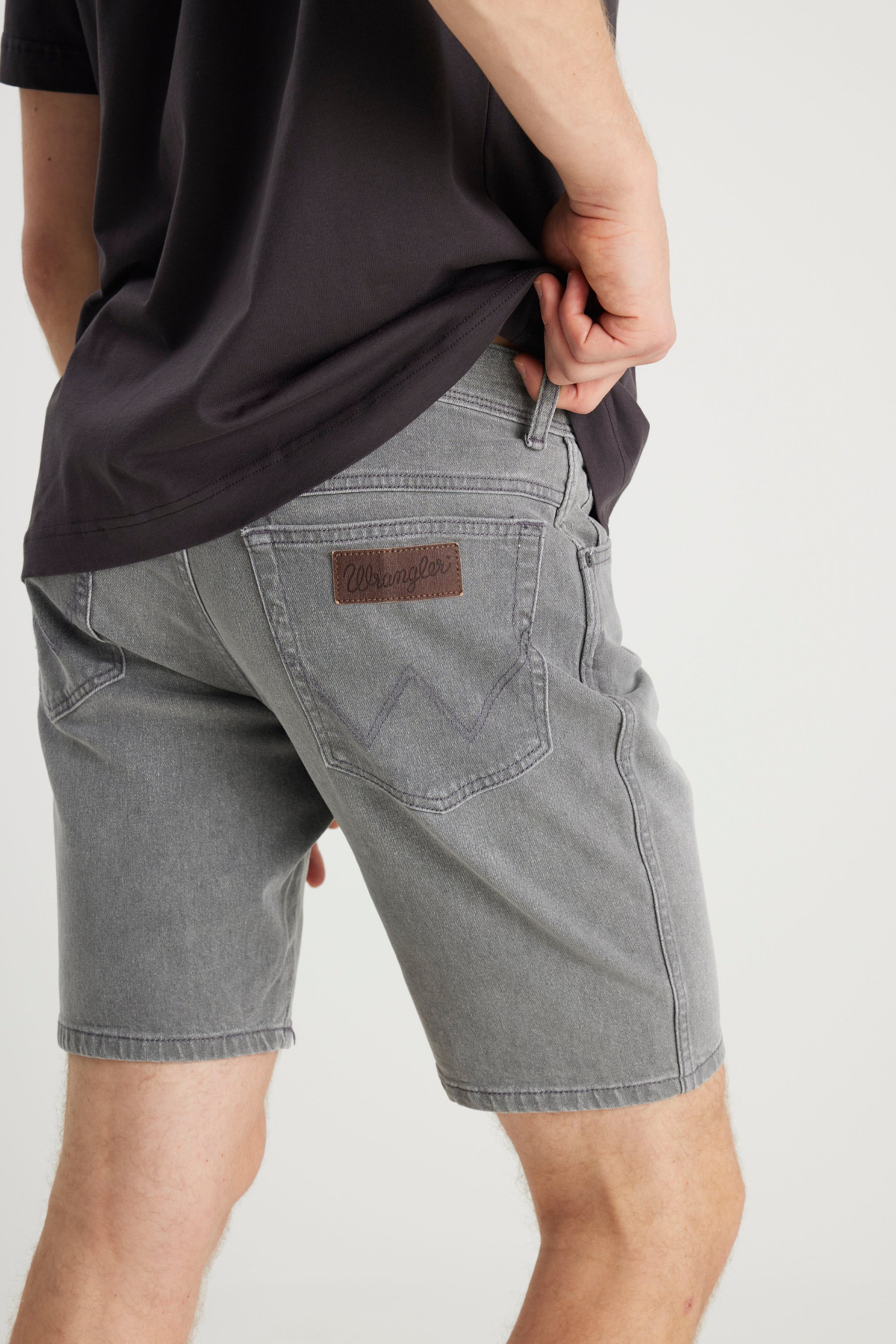Regular Fit Rahat Kesim Esnek Texas Jean Şort - Golden Grey-W11C3039H (görsel 5)