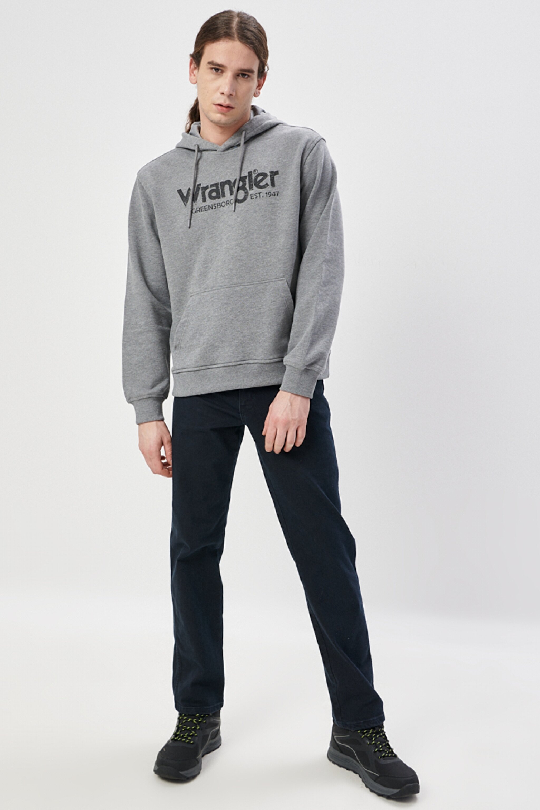 Texas Authentic Straight Fit Normal Bel Esnek Jean Kot Pantolon - Blueblack Rinse-W121019371 (görsel 2)