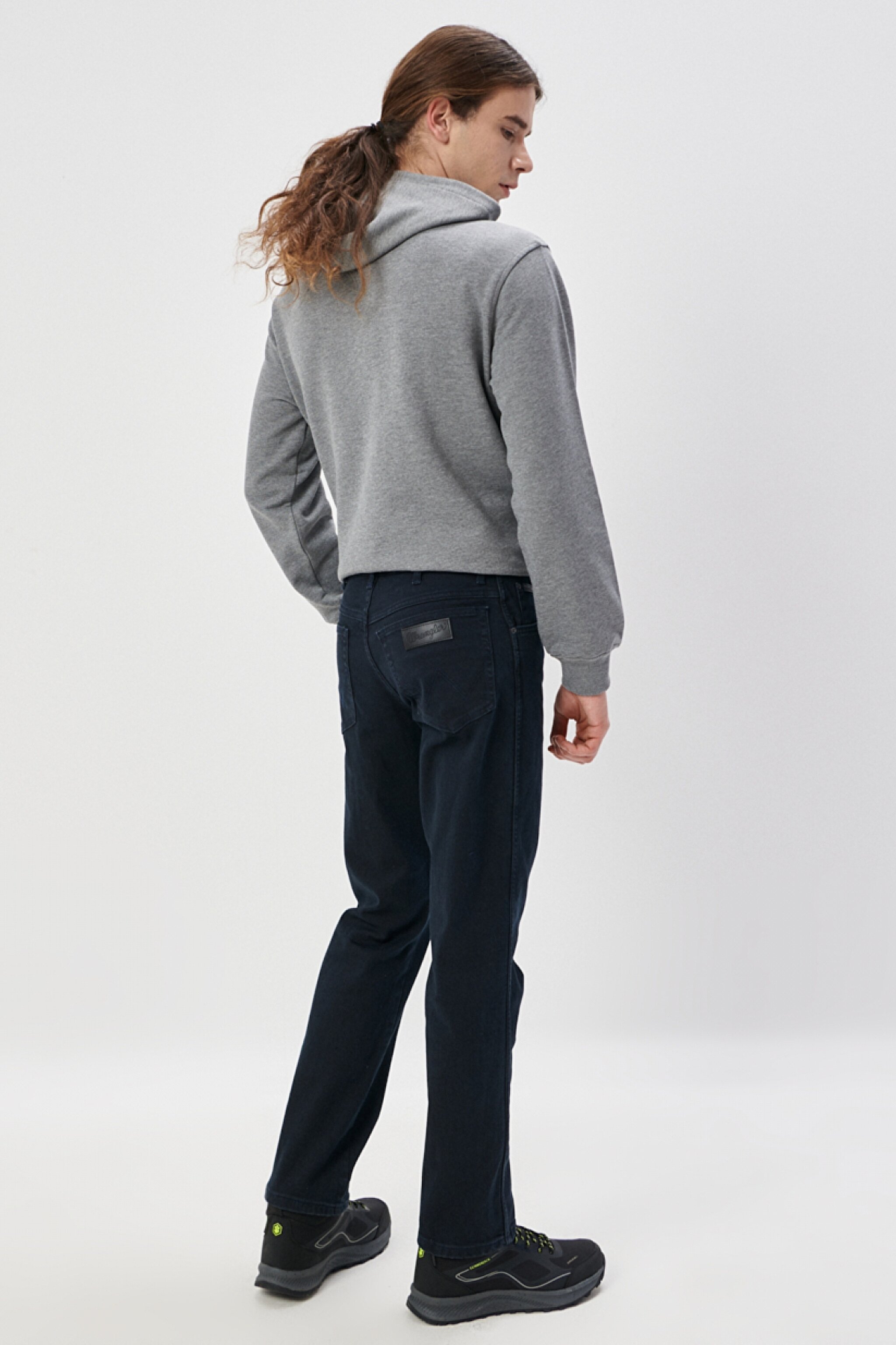 Texas Authentic Straight Fit Normal Bel Esnek Jean Kot Pantolon - Blueblack Rinse-W121019371 (görsel 5)