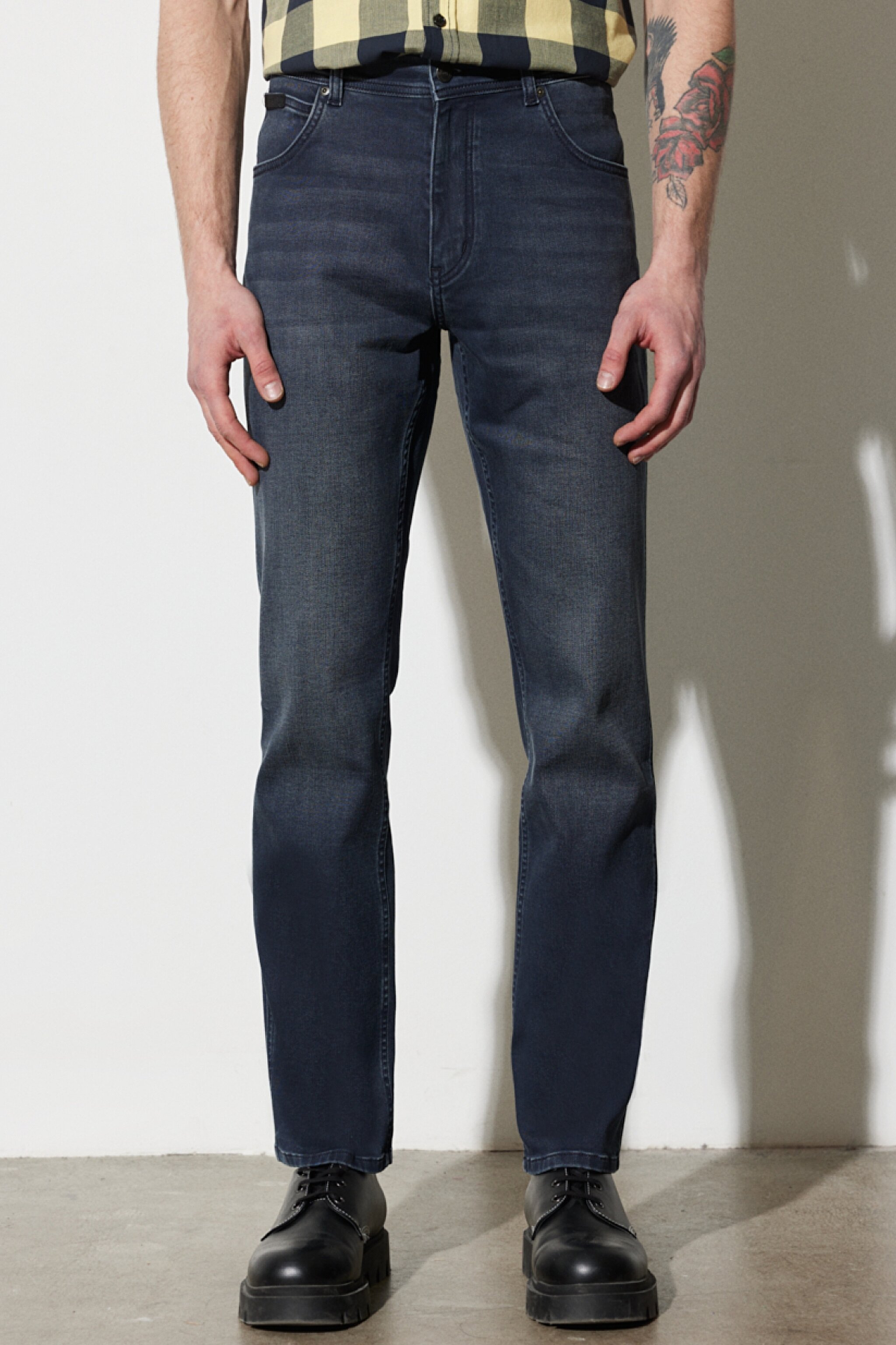 Texas Straight Fit Düz Kesim Normal Bel Siyah Esnek Jean Kot Pantolon