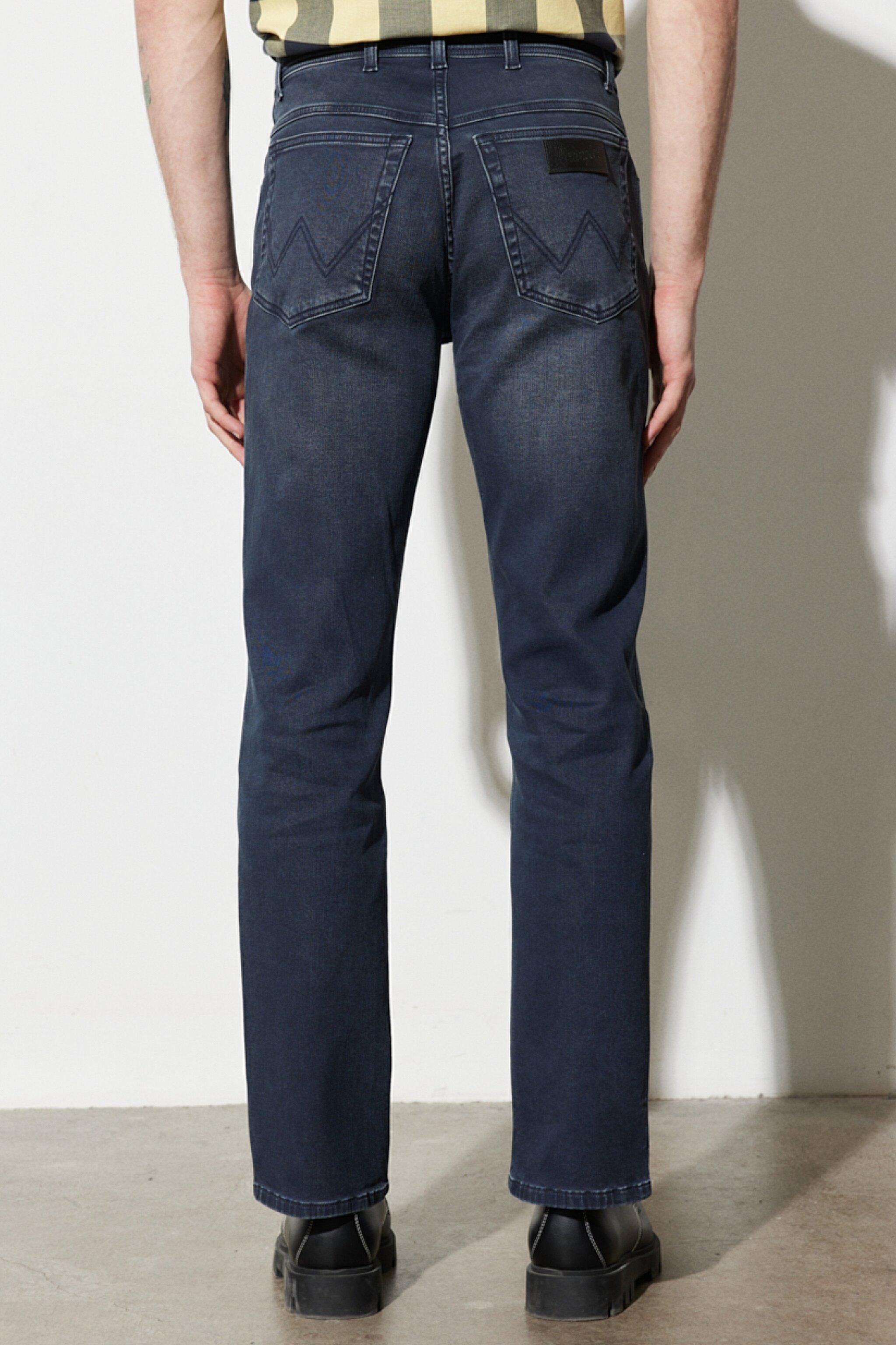 Texas Straight Fit Düz Kesim Normal Bel Siyah Esnek Jean Kot Pantolon - Black-W121026001 (görsel 7)