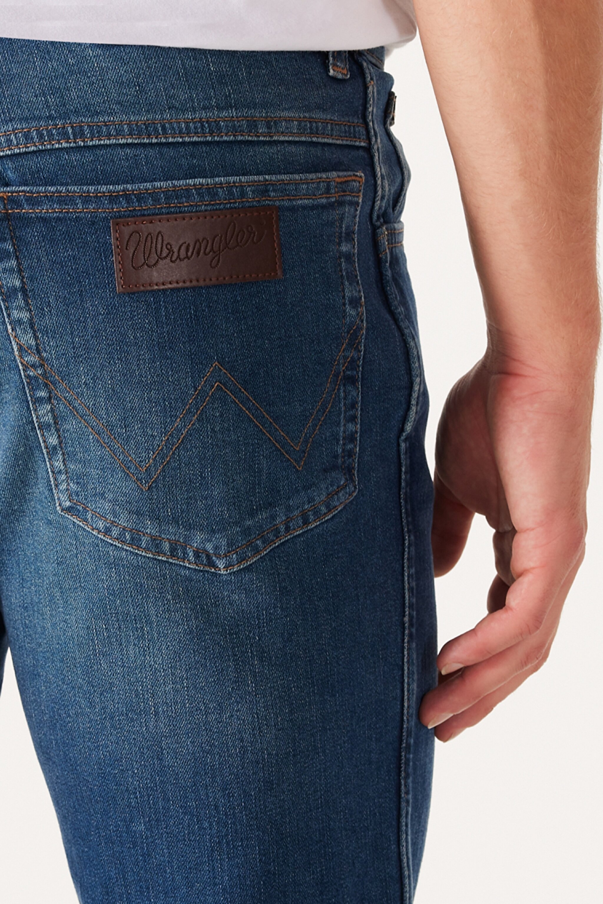 Texas Regular Fit Normal Kesim Normal Bel Mavi Esnek Jean Kot Pantolon - Stone-W12103958 (görsel 4)