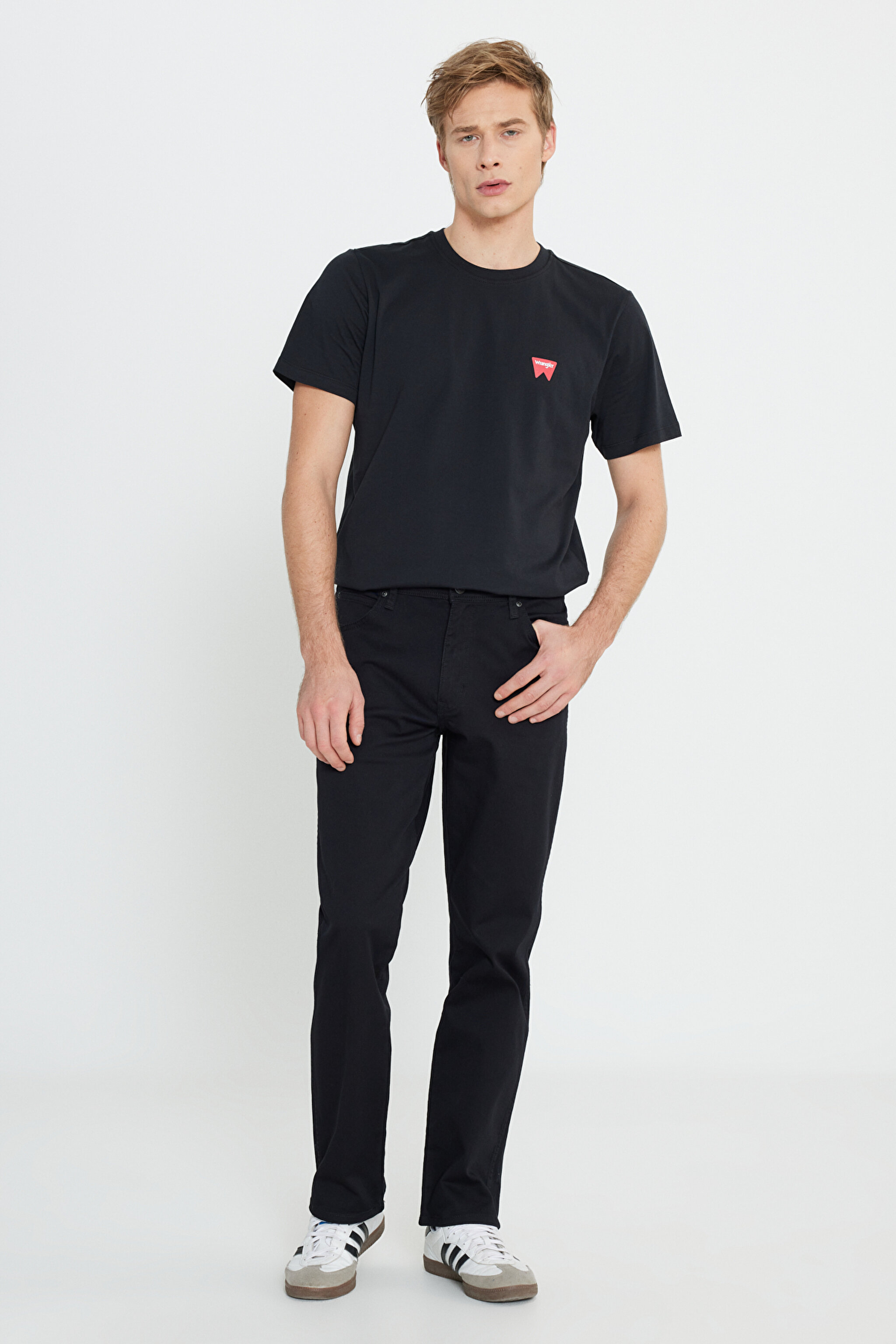 Regular Fit Normal Kesim Normal Bel Siyah Esnek Pantolon