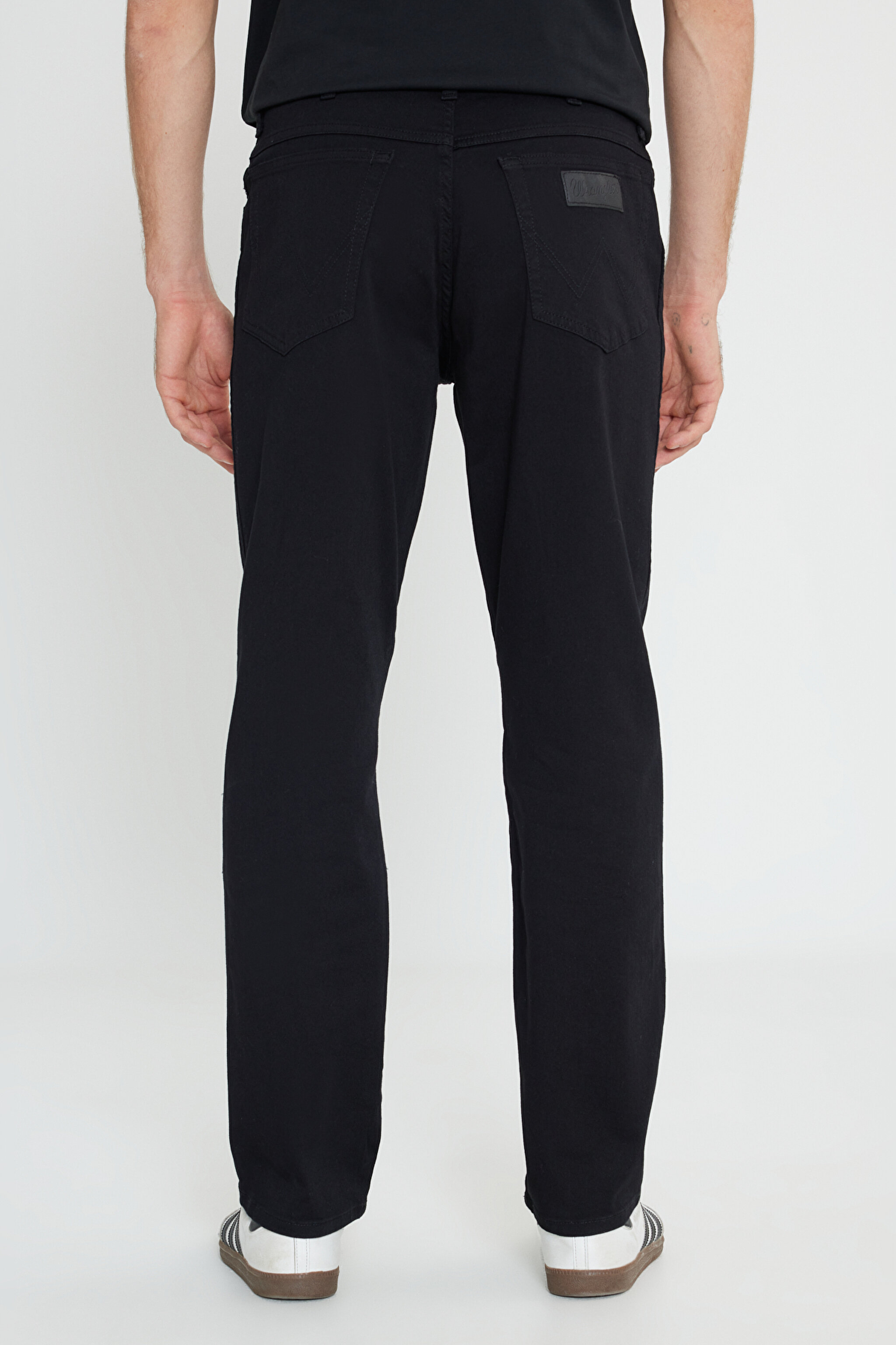 Regular Fit Normal Kesim Normal Bel Siyah Esnek Pantolon - Black-W121053100 (görsel 4)