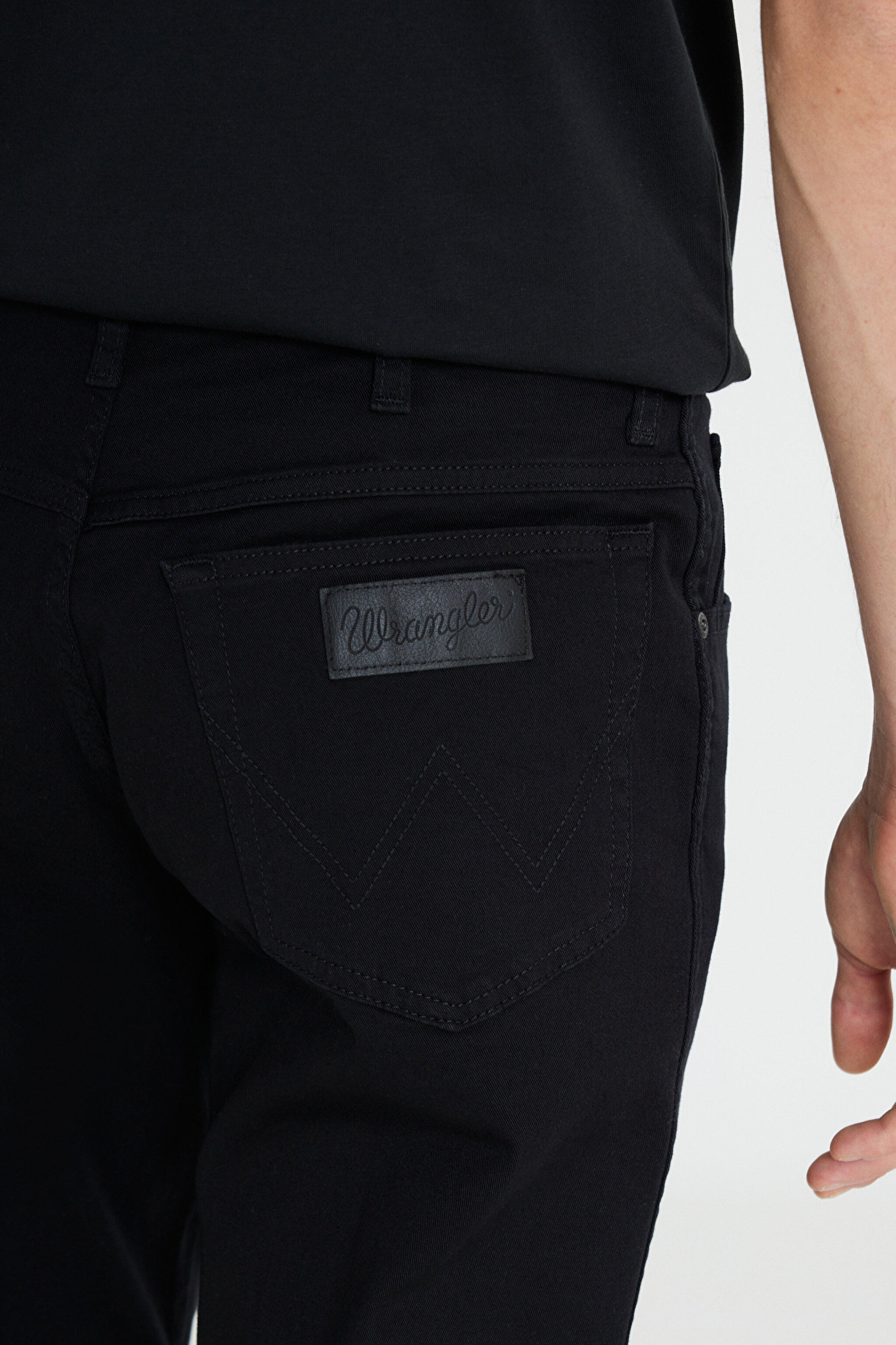 Regular Fit Normal Kesim Normal Bel Siyah Esnek Pantolon - Black-W121053100 (görsel 6)