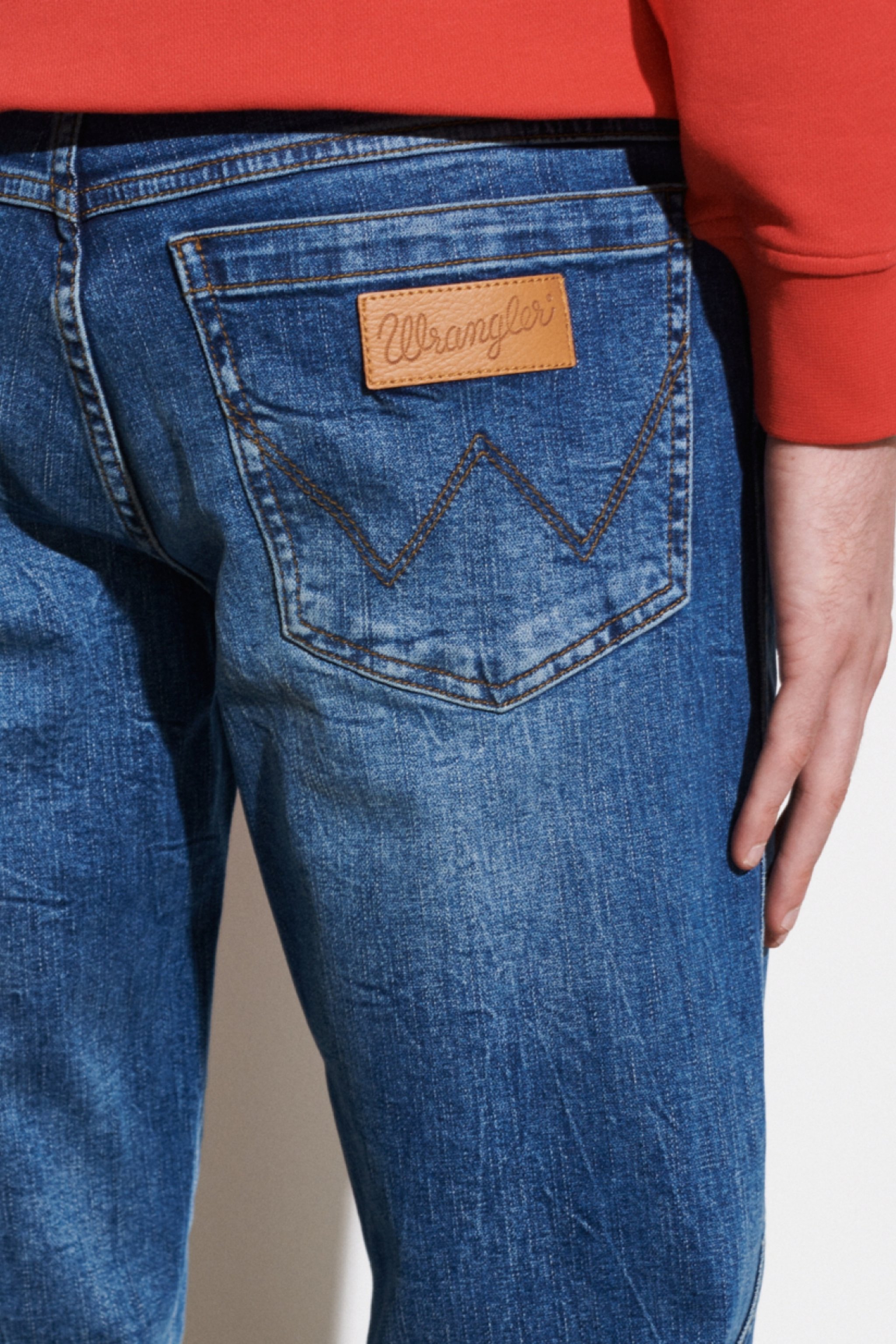 Texas Authentic Straight Fit Normal Bel Esnek Jean Kot Pantolon - Authentic Indigo-W1215915Q (görsel 4)