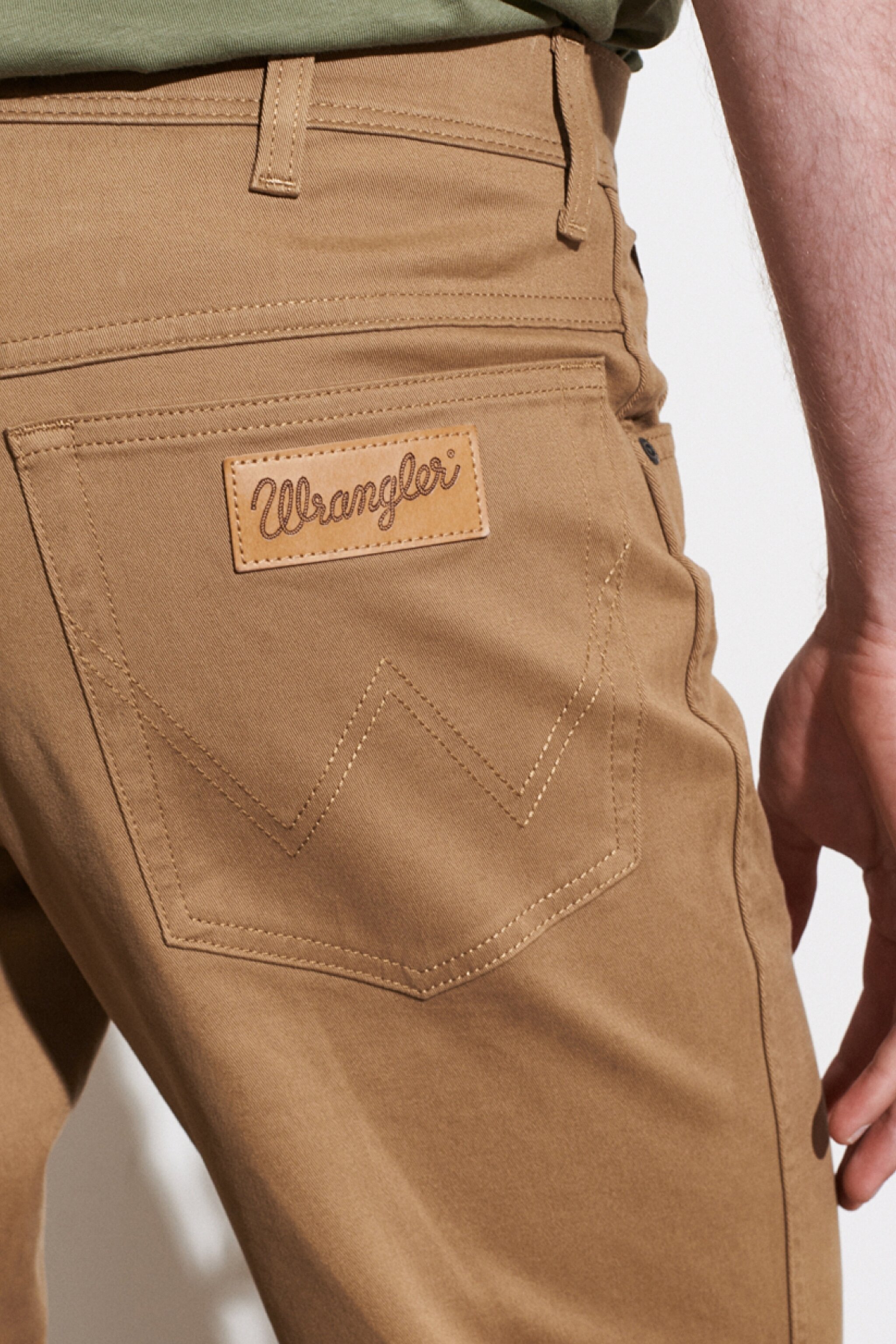 Texas Authentic Straight Fit Normal Bel Camel Esnek Pantolon - Camel-W12193175 (görsel 5)