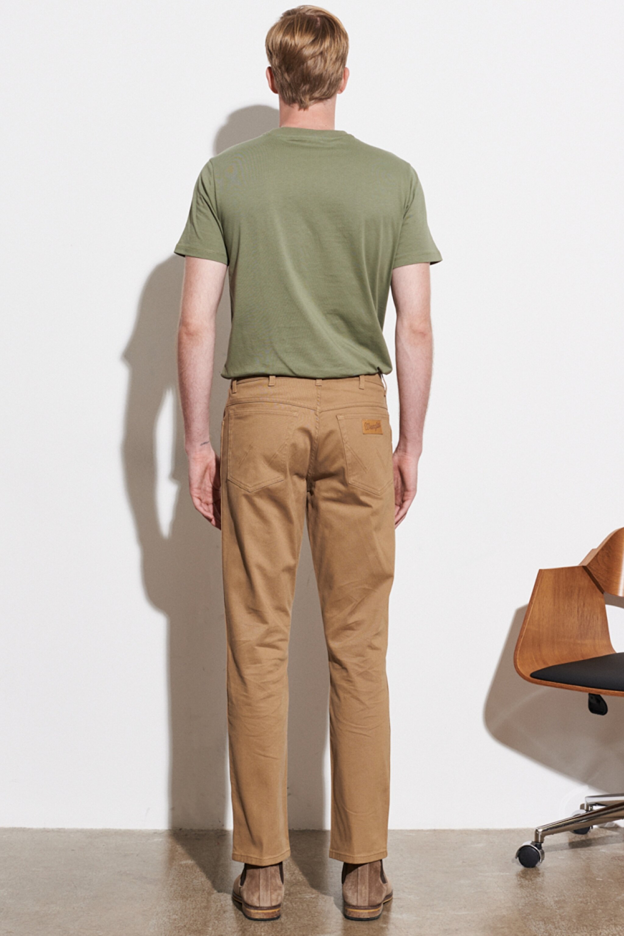 Texas Authentic Straight Fit Normal Bel Camel Esnek Pantolon - Camel-W12193175 (görsel 6)