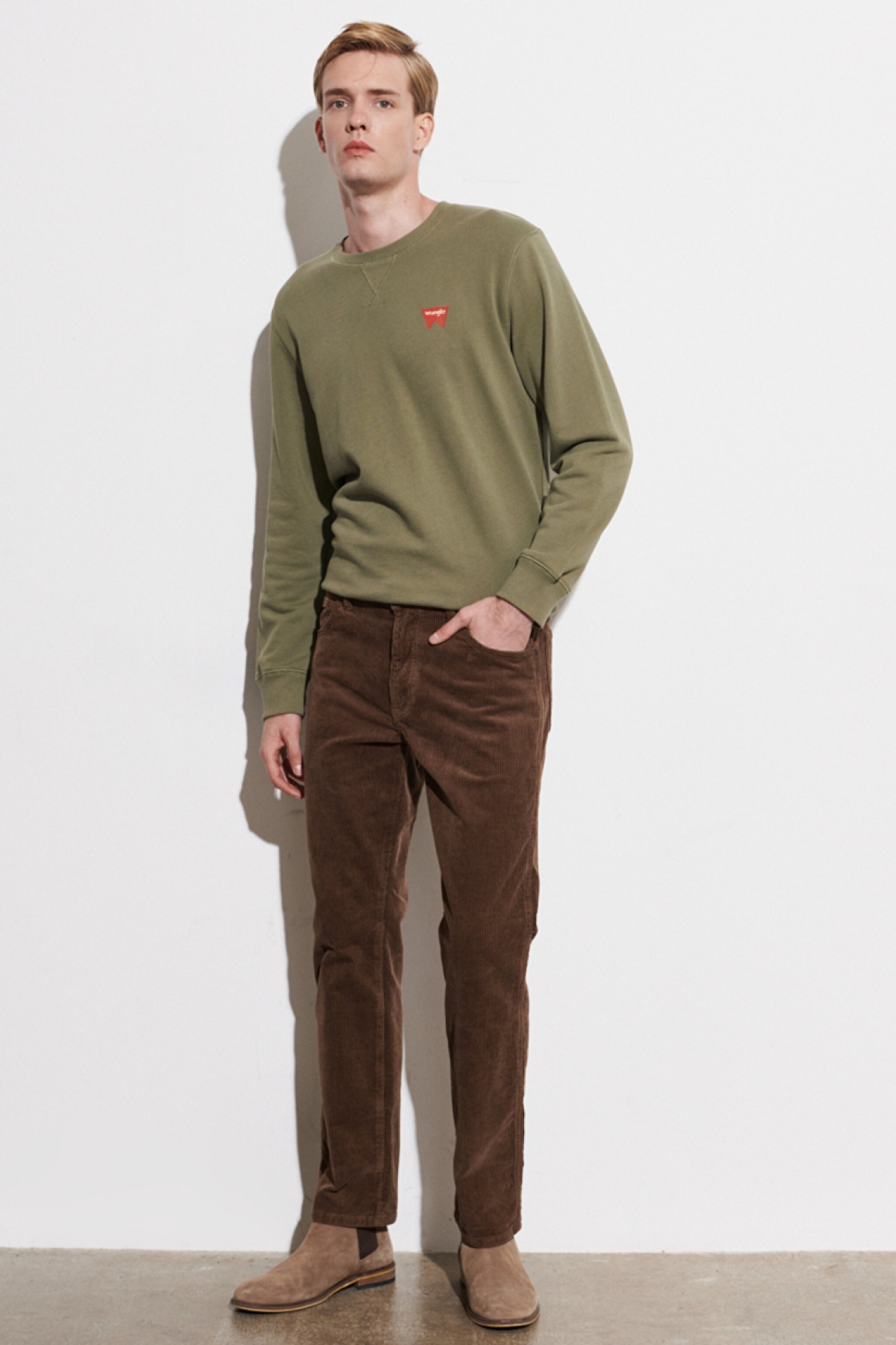 Texas Authentic Straight Fit Normal Bel Esnek Pantolon - Teak-W121A2455 (görsel 3)