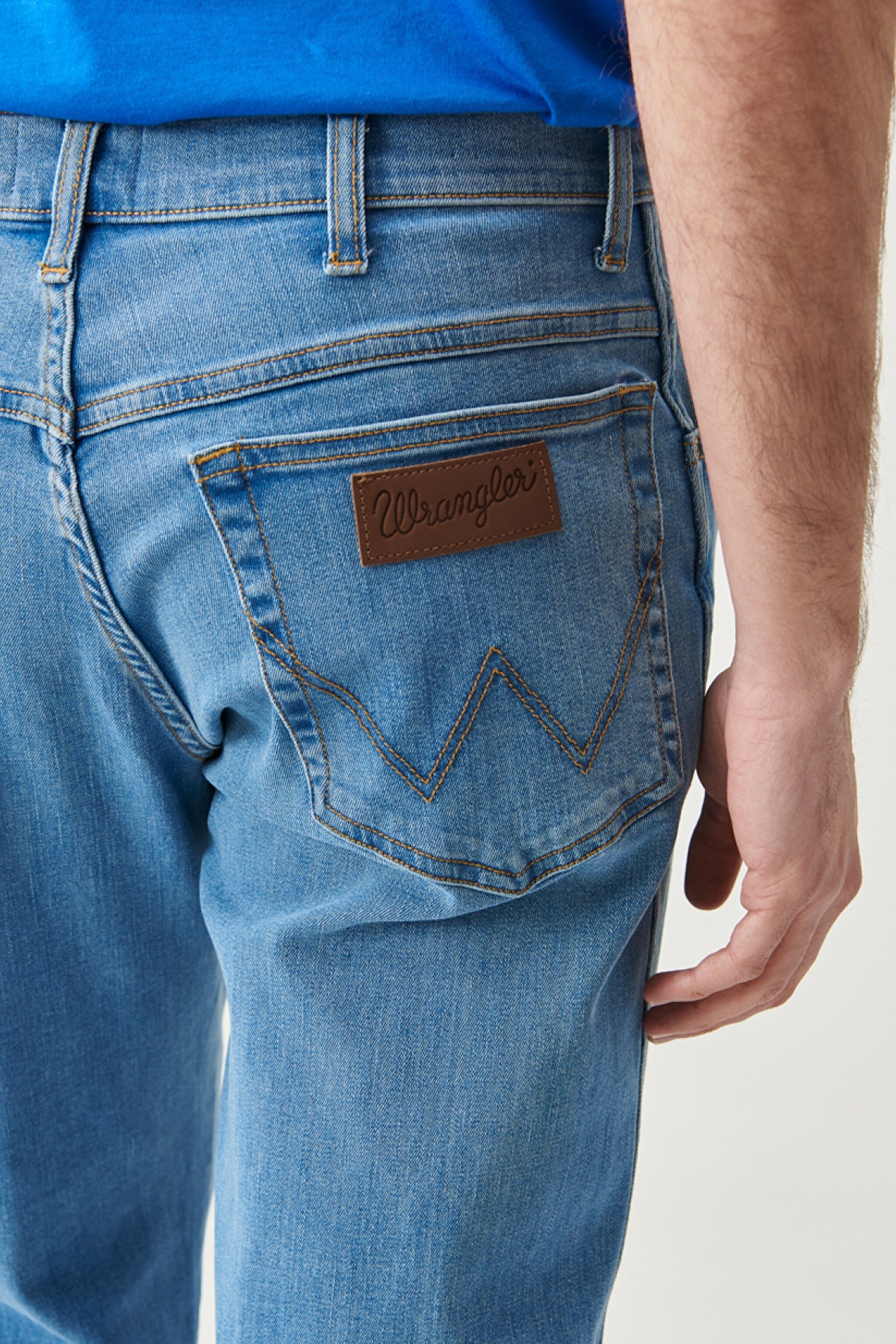 Texas Straight Fit Normal Bel Açık Mavi Esnek Jean Kot Pantolon - Light Blue-W121C788W (görsel 5)