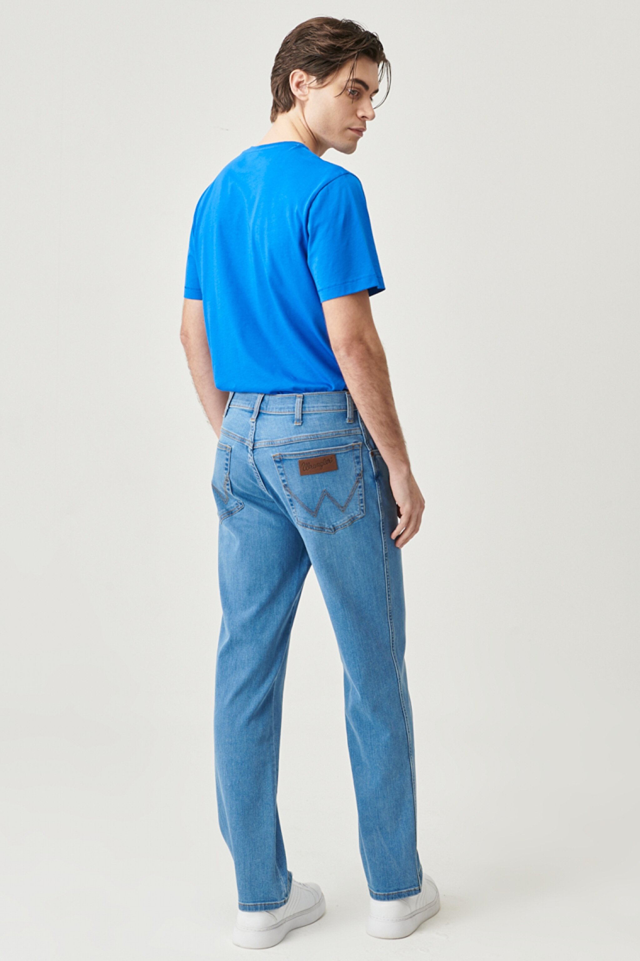 Texas Straight Fit Normal Bel Açık Mavi Esnek Jean Kot Pantolon - Light Blue-W121C788W (görsel 6)