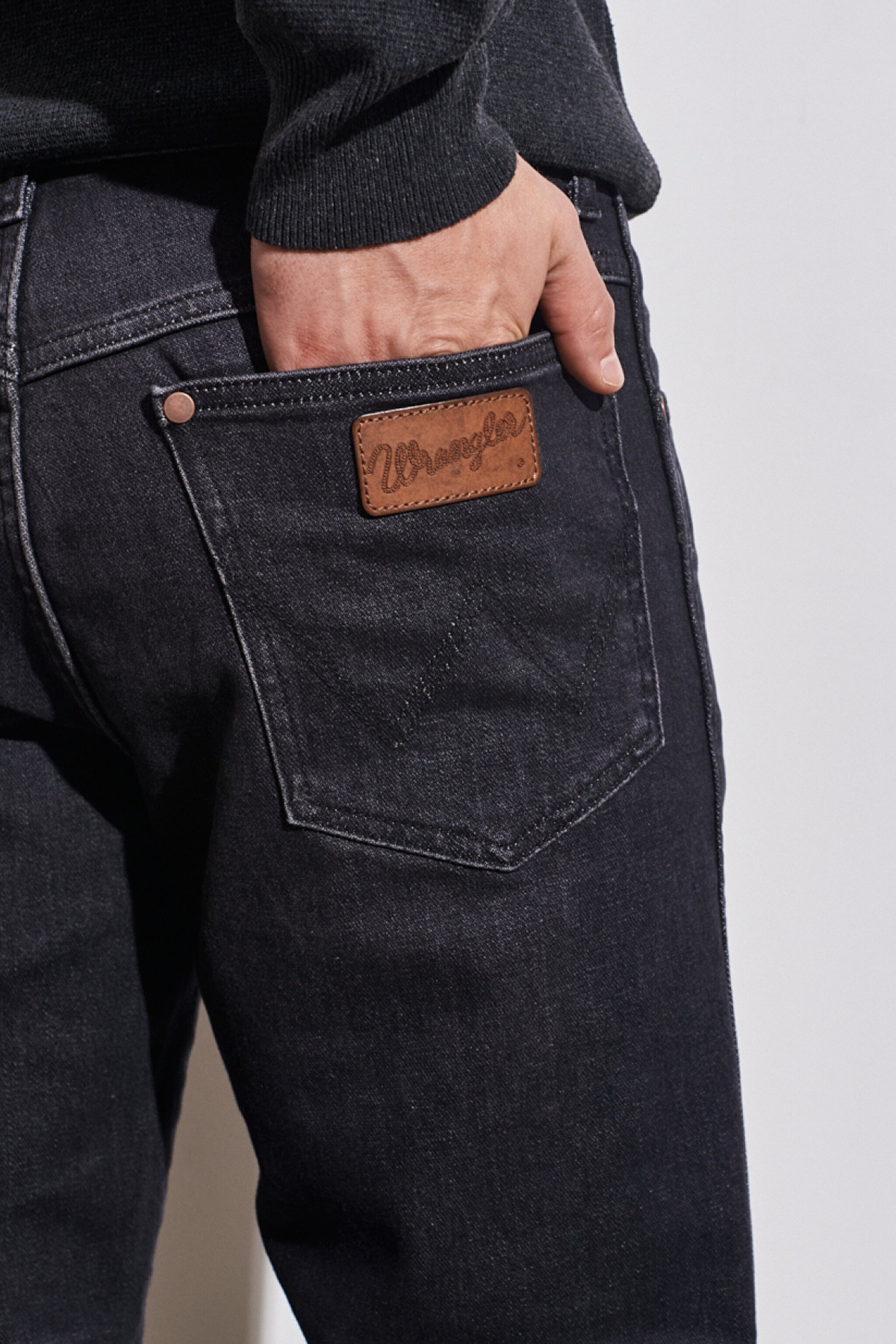 Texas Straight Fit Normal Bel Esnek Jean Kot Pantolon - Faded Black-W121EHXV6 (görsel 3)