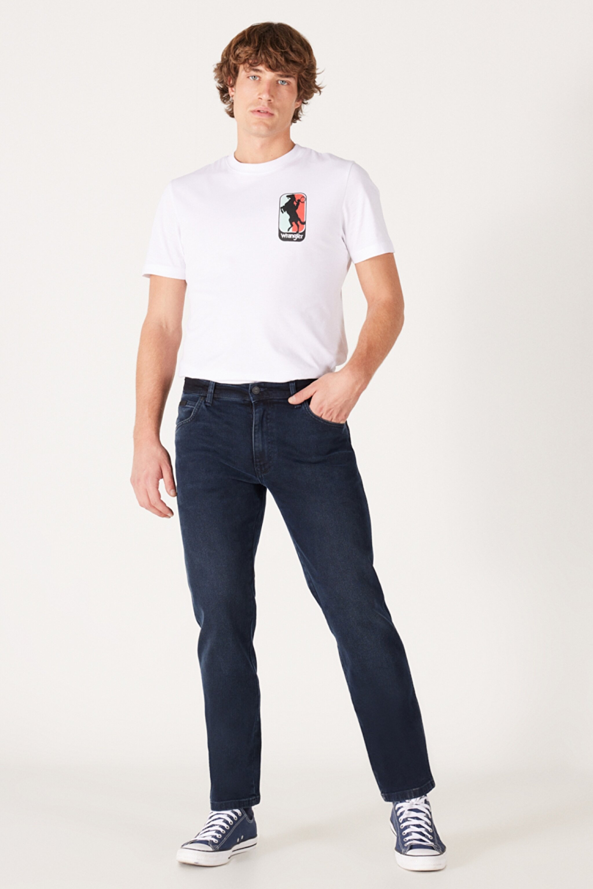Texas Regular Fit Normal Bel Koyu Mavi Esnek Jean Kot Pantolon - Travis-W121LR278 (görsel 2)
