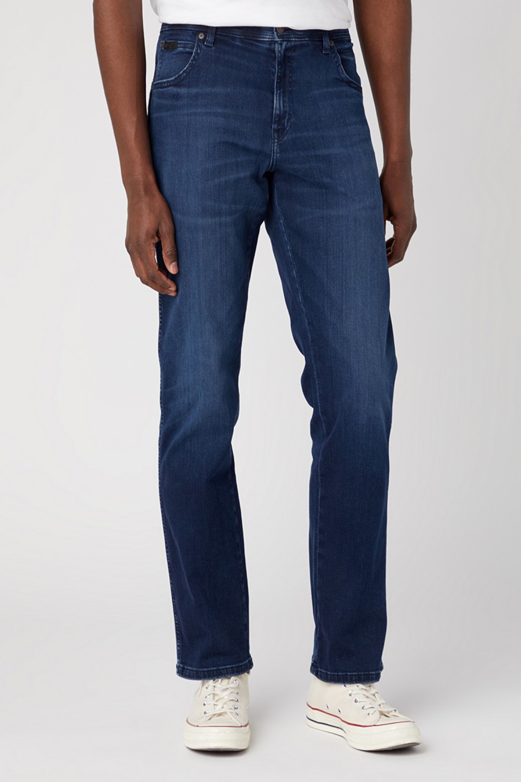Texas Regular Fit Normal Bel Koyu Mavi Esnek Jean Kot Pantolon - Deep Blue-W121MN397 (görsel 2)