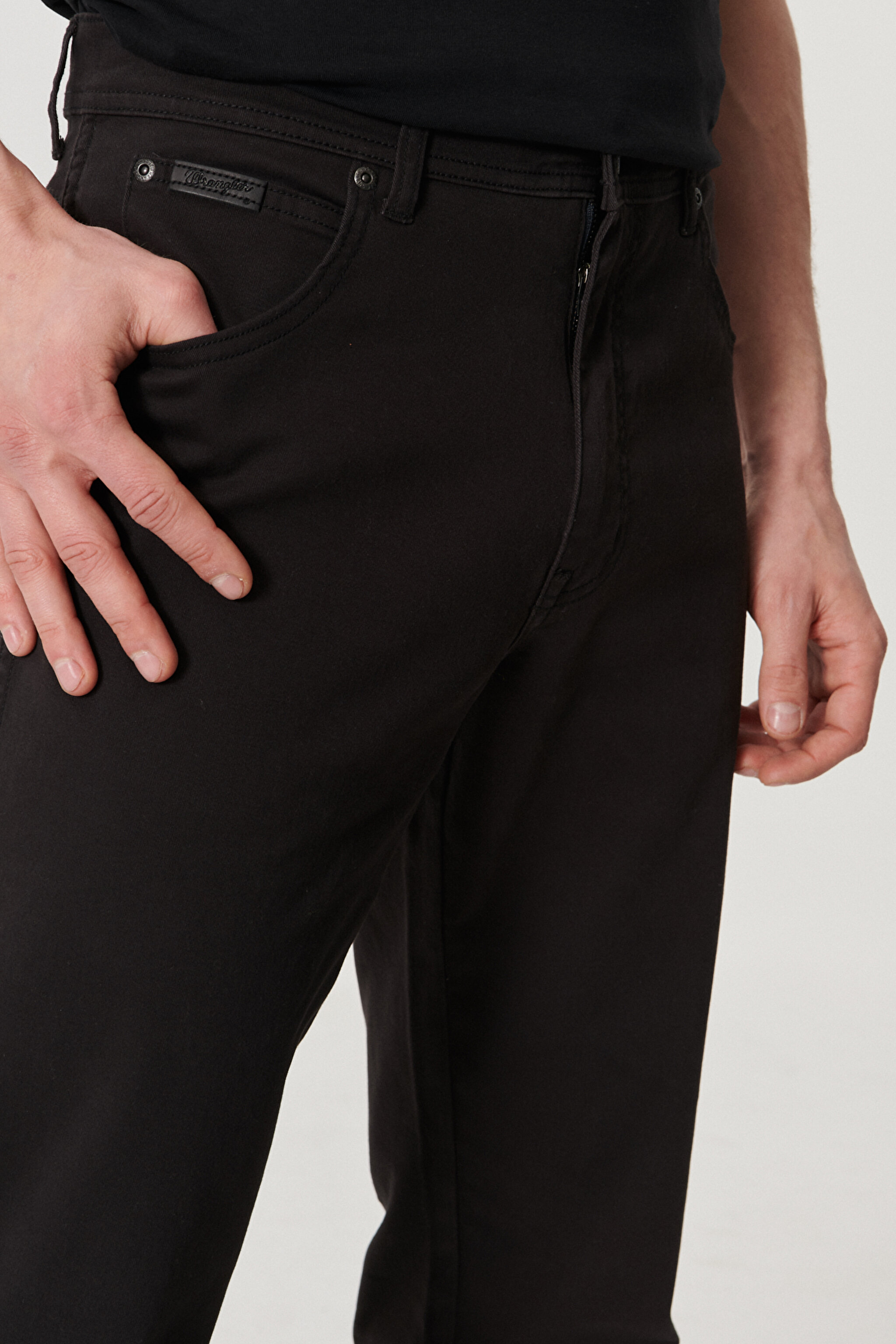 Texas Straight Fit Normal Bel 5 Cep Esnek Pantolon - Black-W121W3100 (görsel 5)