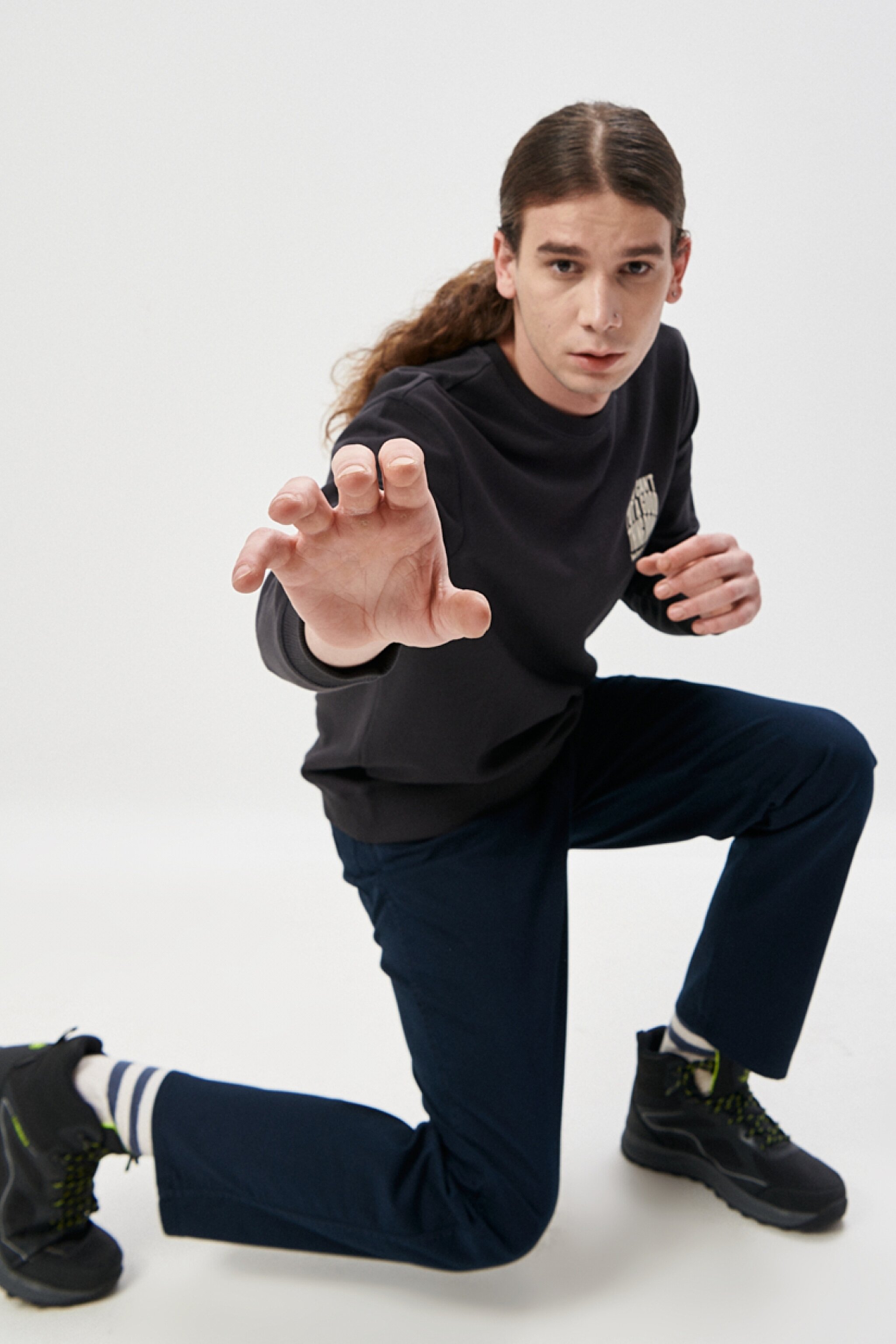 Texas Straight Fit Normal Bel Lacivert Esnek Pantolon - Navy-W121W3114 (görsel 3)