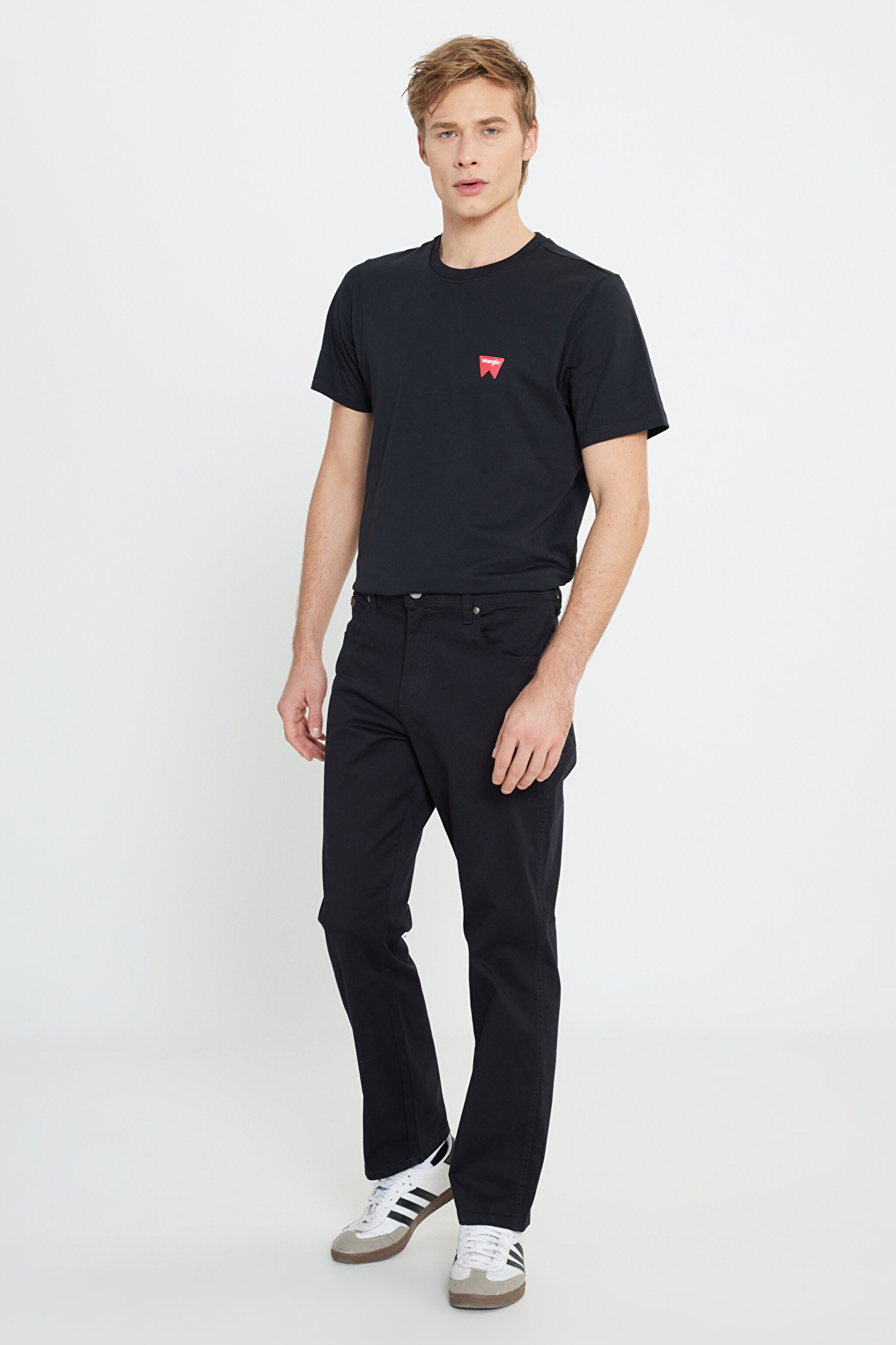 Regular Fit Normal Kesim Normal Bel Düz Paça Siyah Texas Pantolon