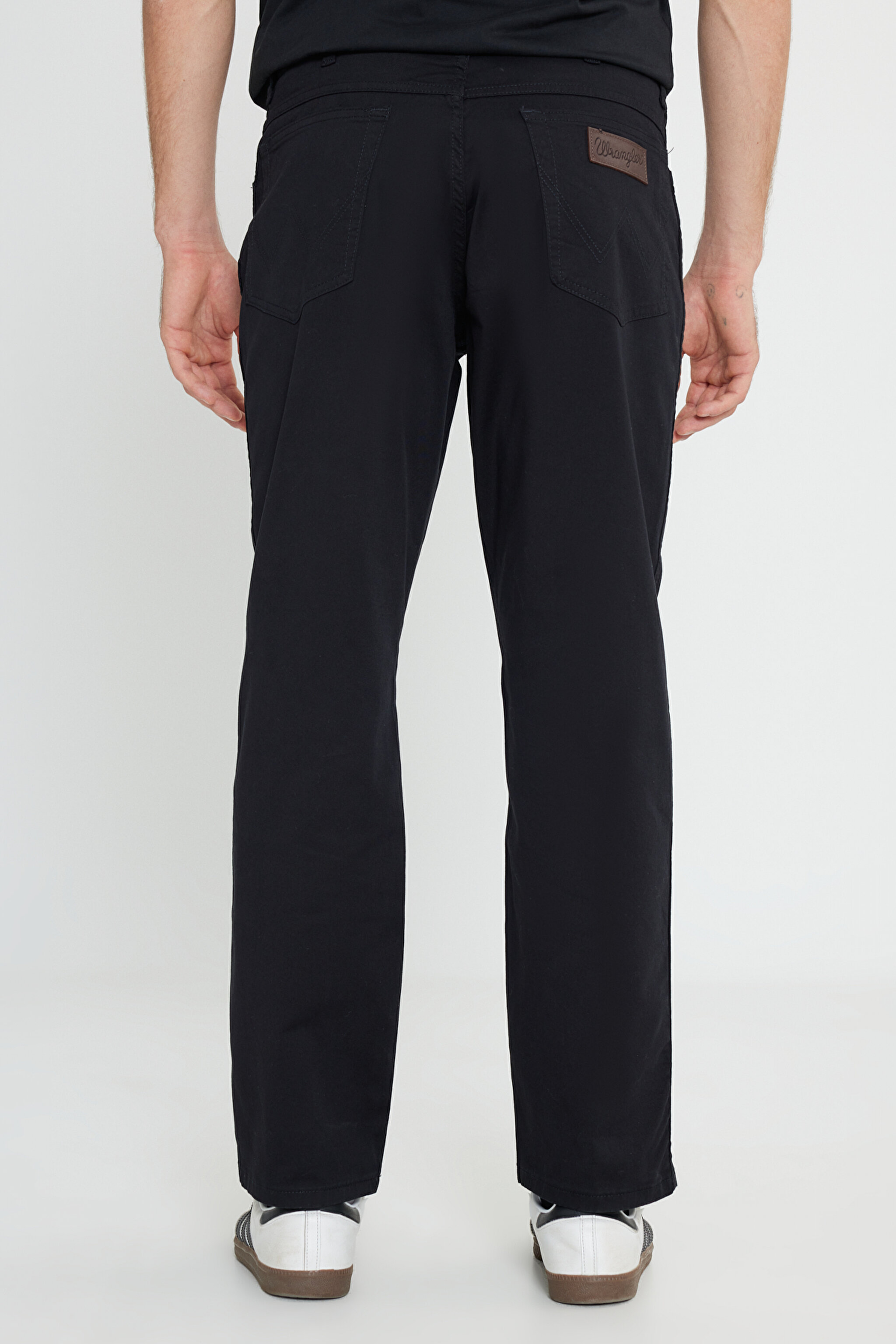 Regular Fit Normal Kesim Normal Bel Düz Paça Siyah Texas Pantolon - Black-W121Y6100 (görsel 4)