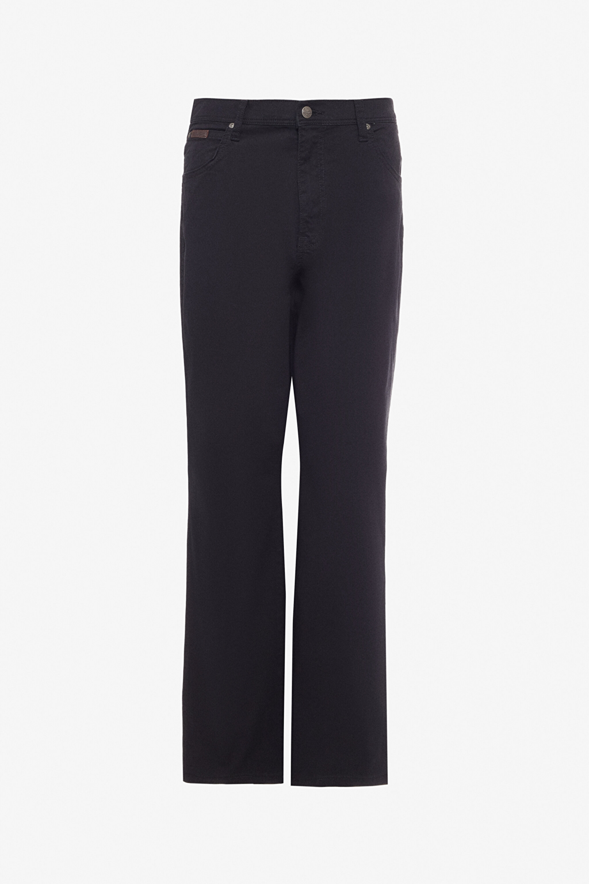 Regular Fit Normal Kesim Normal Bel Düz Paça Siyah Texas Pantolon - Black-W121Y6100 (görsel 6)