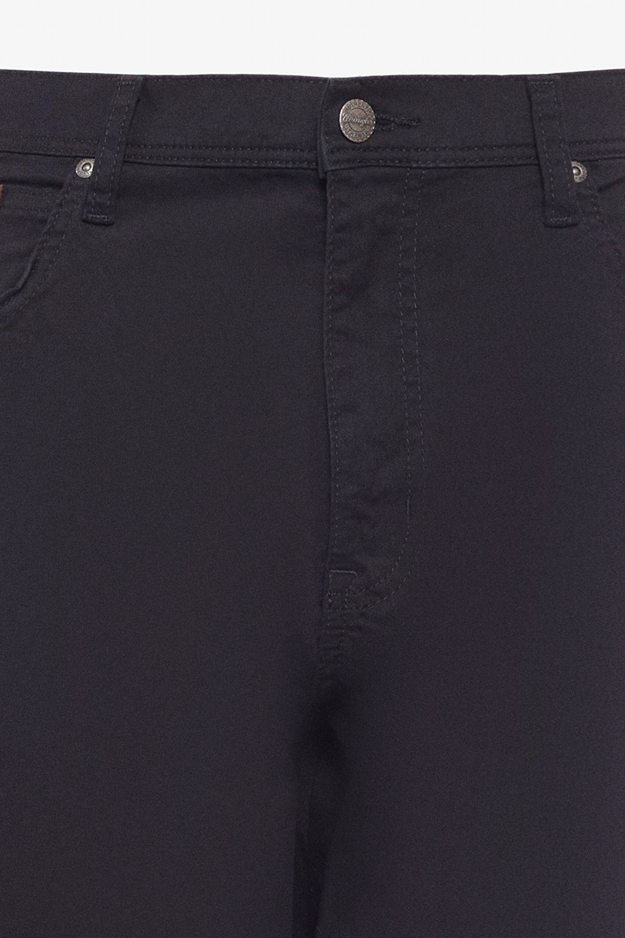 Regular Fit Normal Kesim Normal Bel Düz Paça Siyah Texas Pantolon - Black-W121Y6100 (görsel 7)
