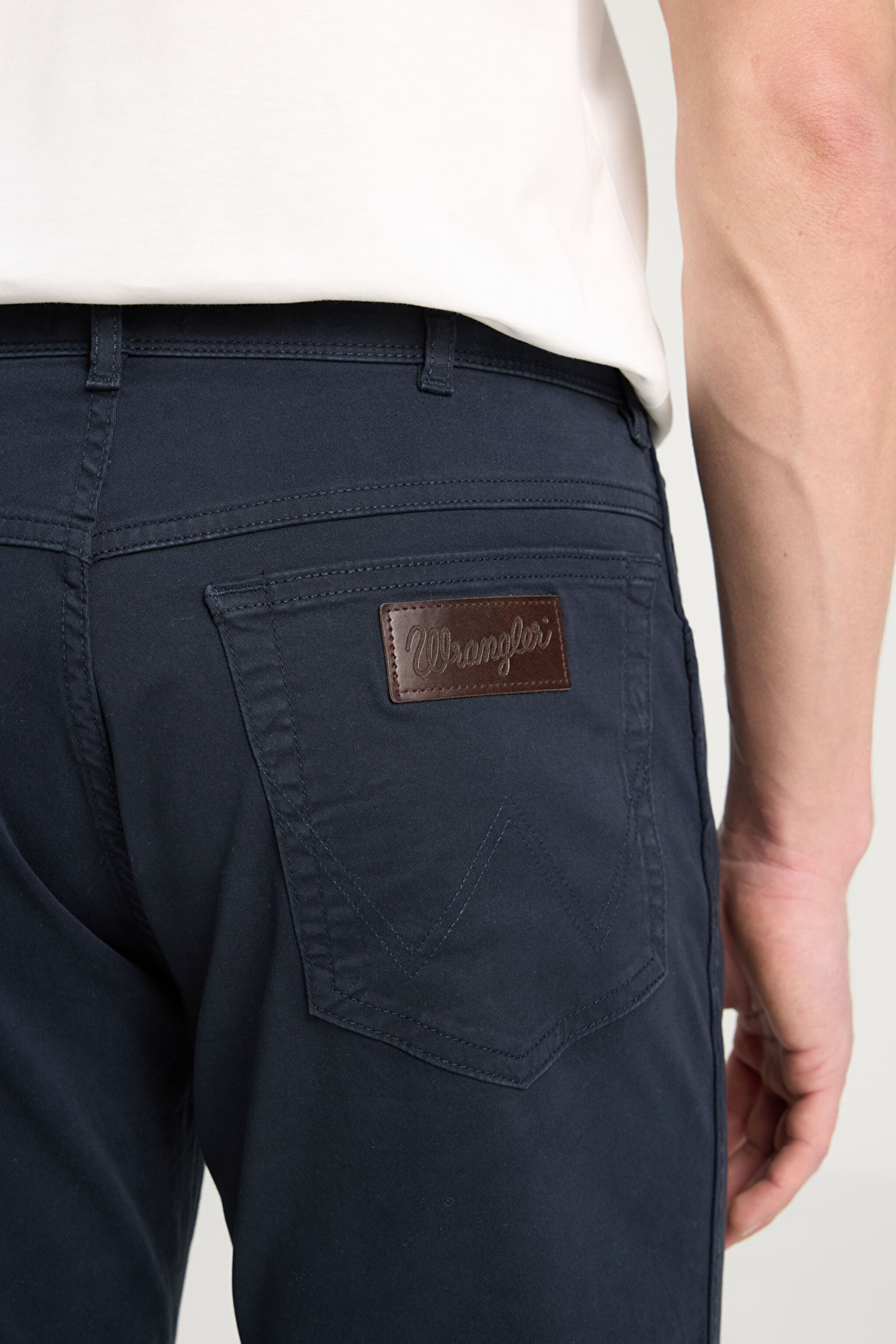 Straight Fit Düz Kesim Normal Bel Texas Lacivert Esnek Pantolon - Navy-W121Y6114 (görsel 3)