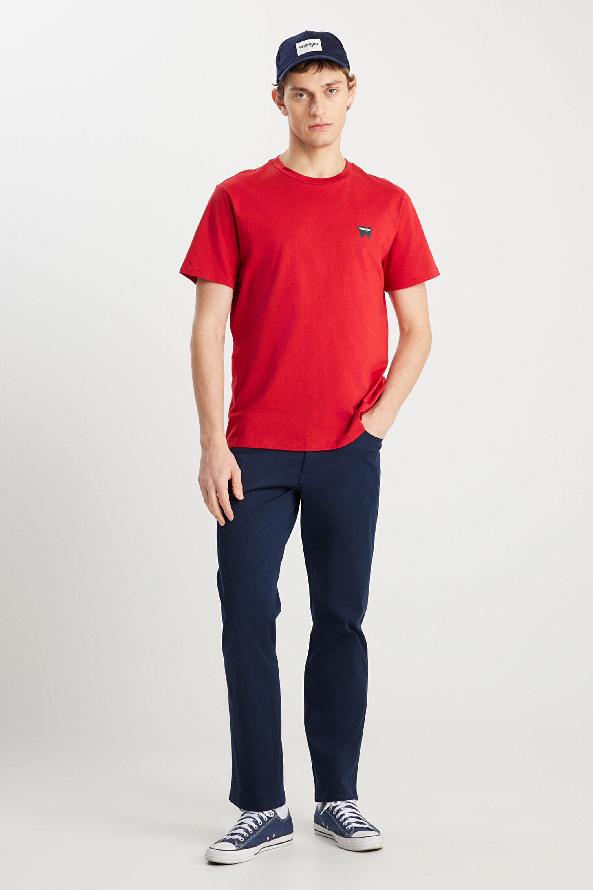 Regular Fit Normal Kesim Normal Bel Düz Paça Lacivert Texas Pantolon - Navy-W121Y6410