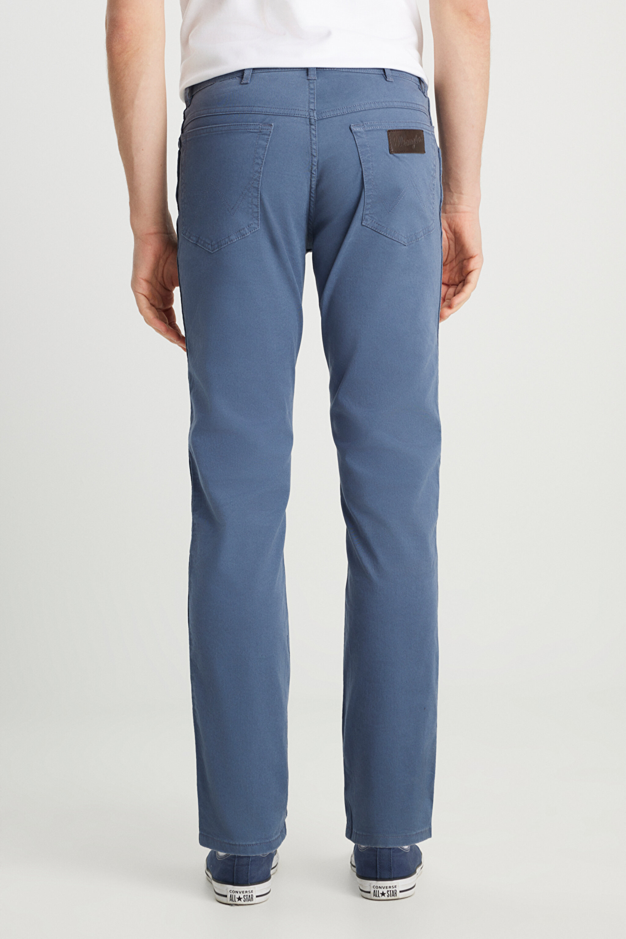 Texas Straight Fit Esnek Mavi Pantolon - Blue-W121Y673K (görsel 4)