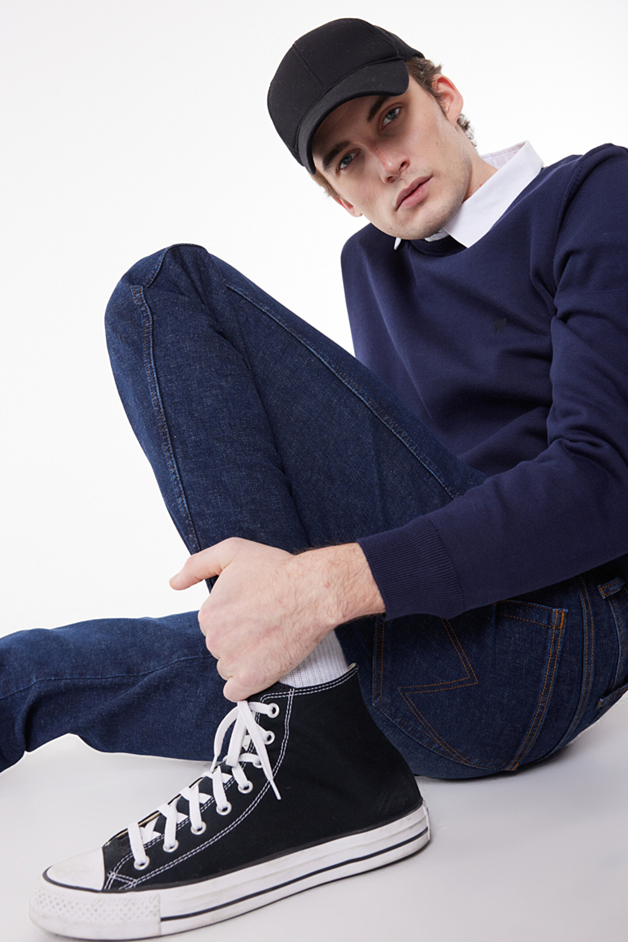 Straight Fit Düz Kesim Normal Bel Esnek Arizona Jean Denim Kot Pantolon - Rinse-W12O01336 (görsel 5)