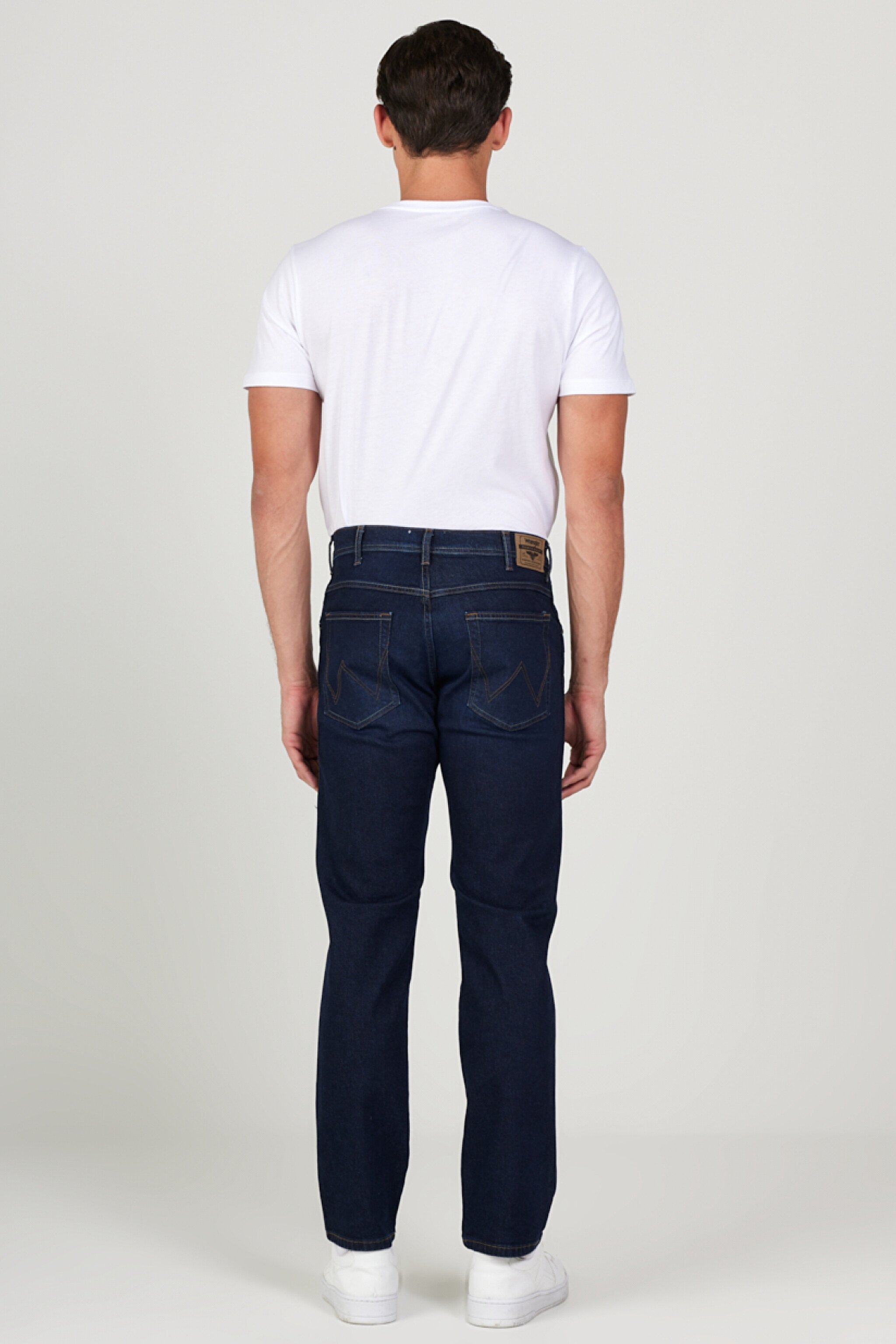 Straight Fit Düz Kesim Normal Bel Lacivert Arizona Jean Denim Kot Pantolon - Rinse-W12O01436 (görsel 7)