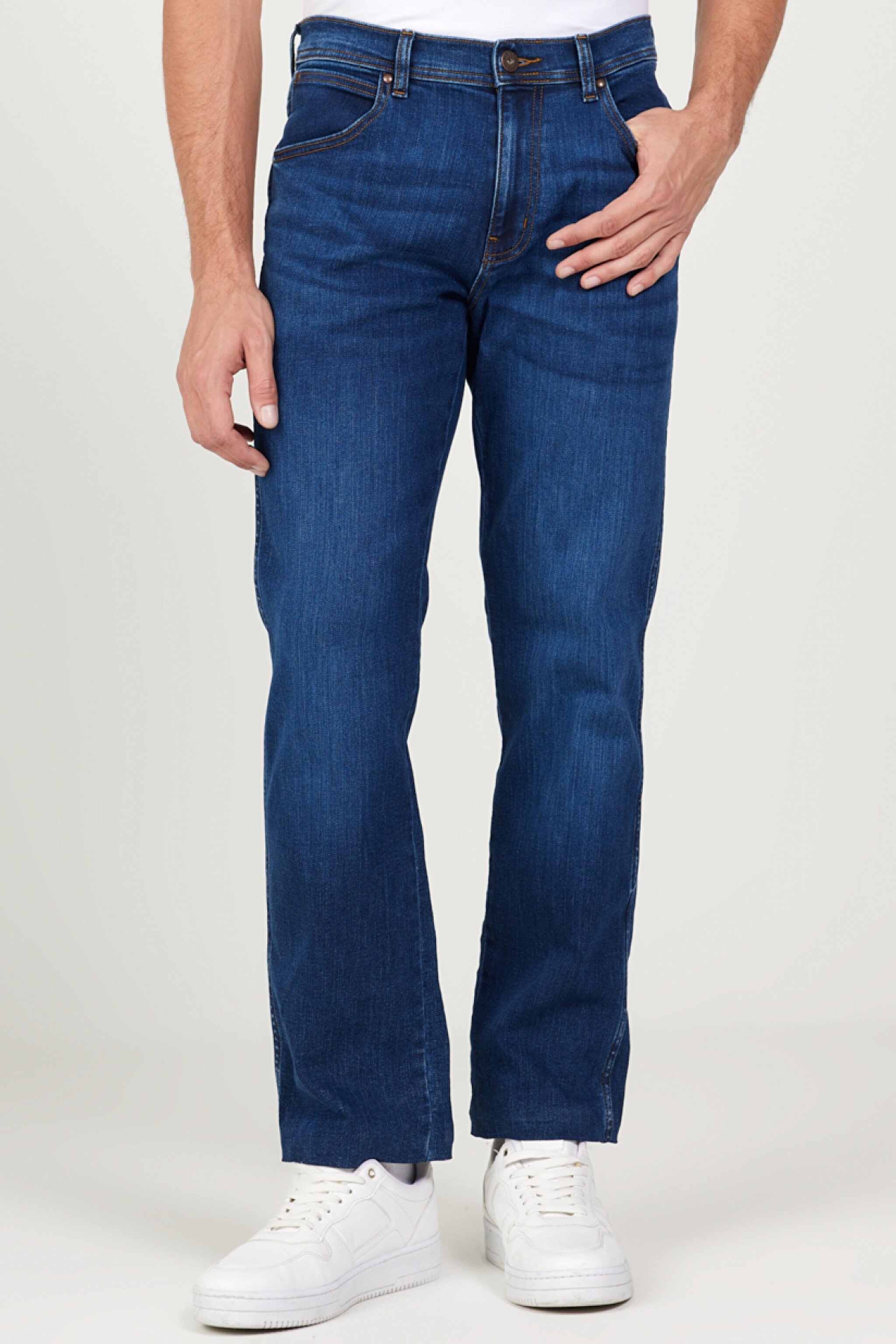 Straight Fit Düz Kesim Normal Bel Esnek Arizona Jean Denim Kot