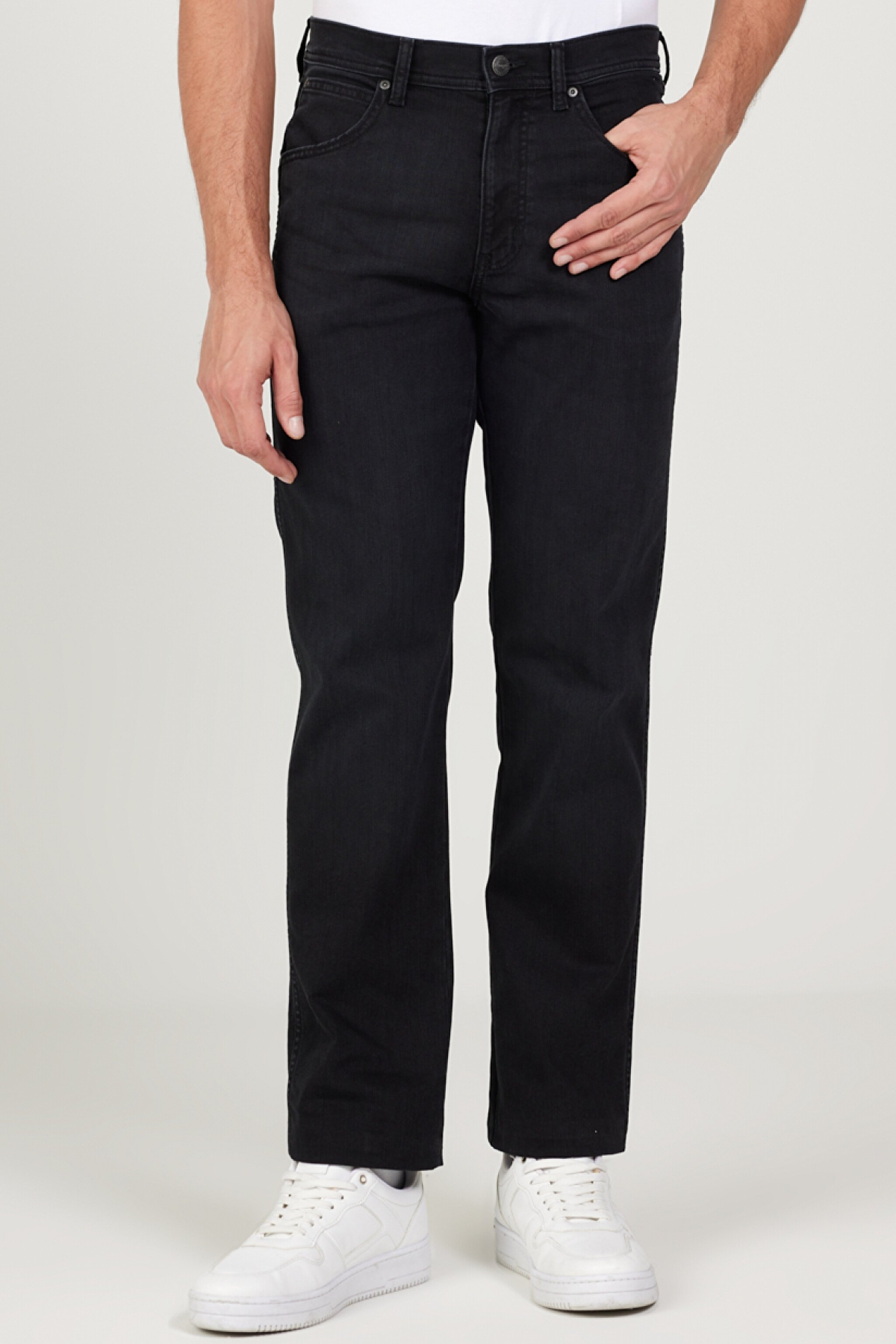 Straight Fit Düz Kesim Normal Bel Esnek Arizona Jean Denim Kot Pantolon