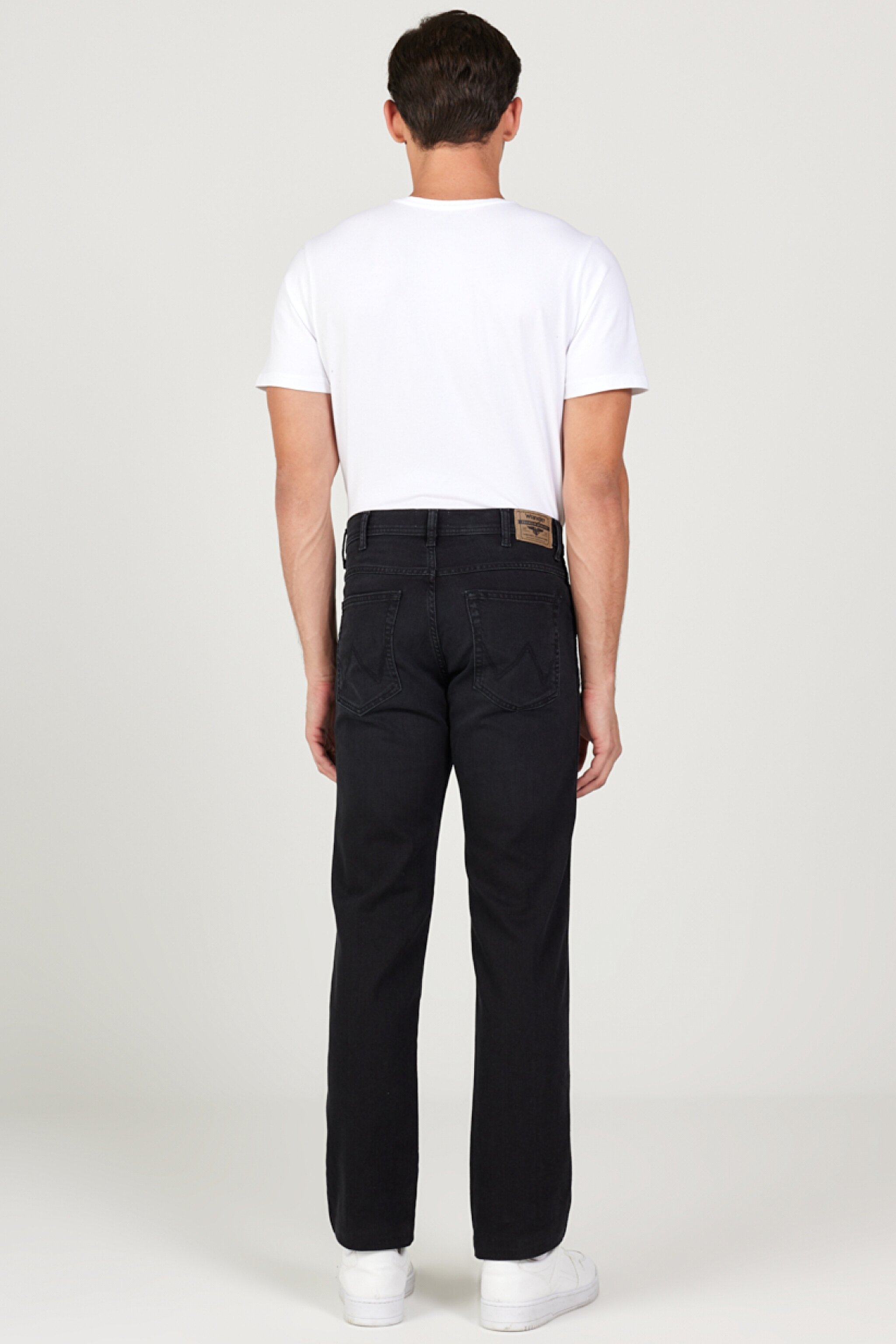 Straight Fit Düz Kesim Normal Bel Esnek Arizona Jean Denim Kot Pantolon - Black-W12O016001 (görsel 6)