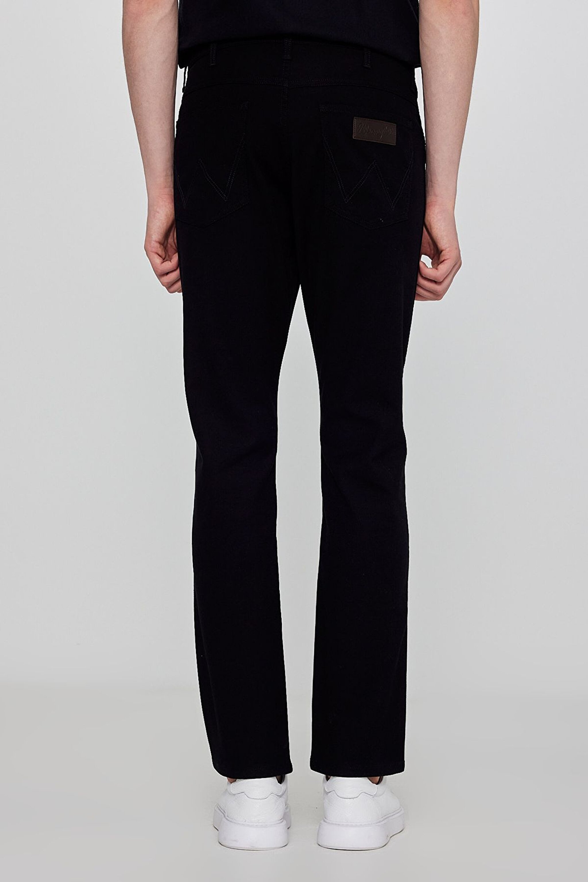 Pamuklu Arizona Straight Fit Cepli Esnek Jean Kot Denim Pantolon - Black-W12O021001 (görsel 4)