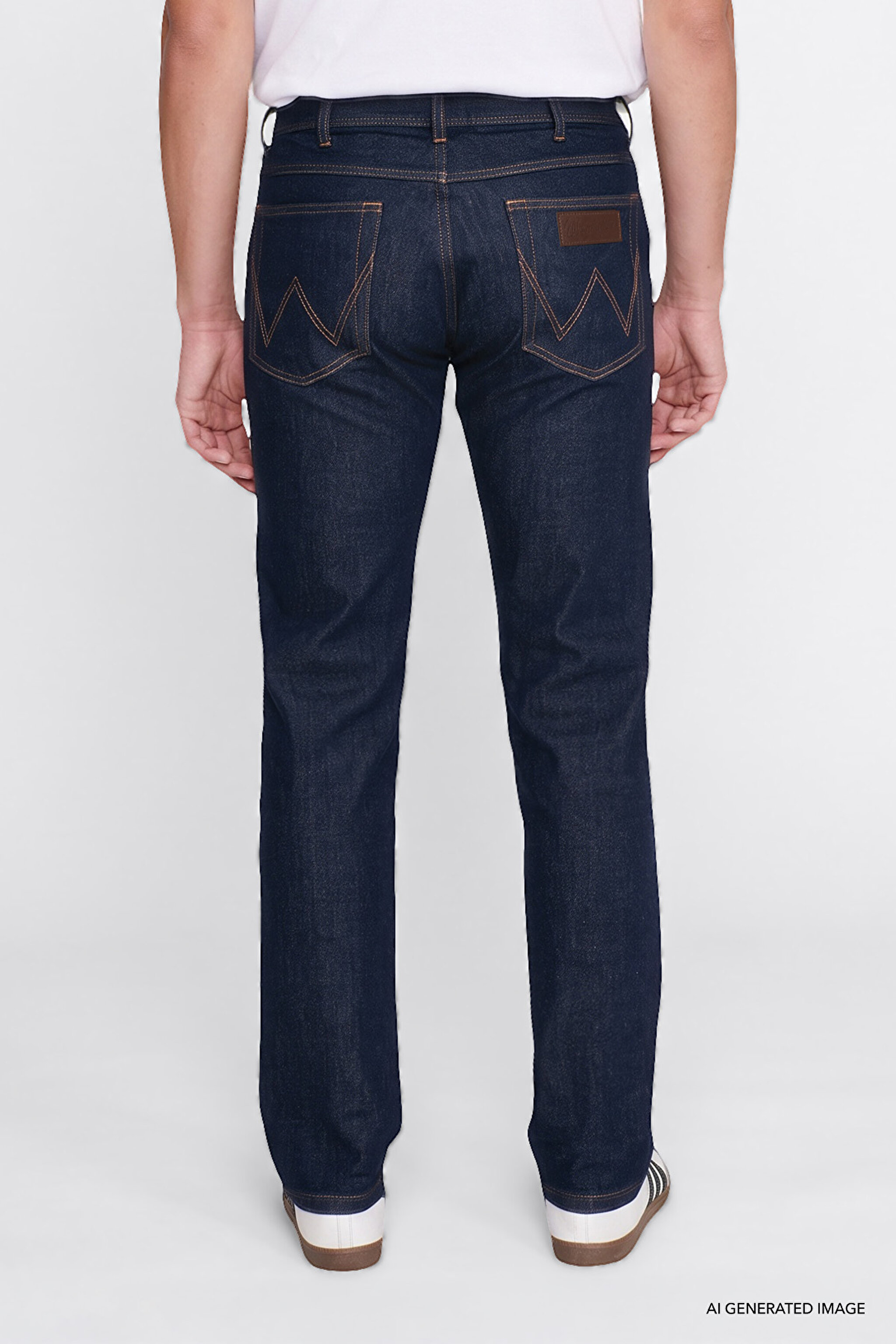 Arizona Pamuklu Straight Fit Cepli Esnek Jean Kot Denim Pantolon - Grey Melange-W12O26005536 (görsel 4)
